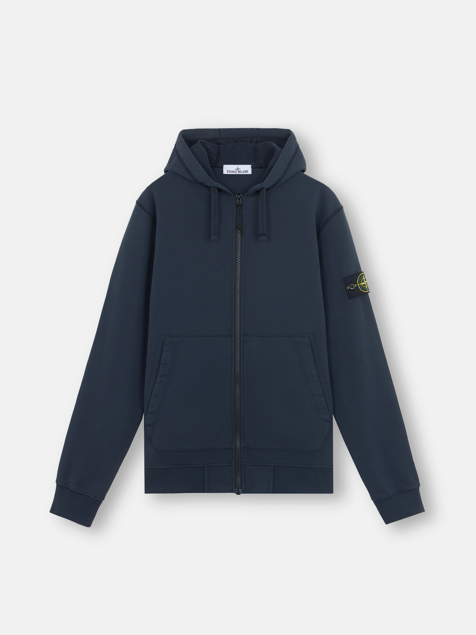 【ストーンアイランド】STONE  24FW Cotton Fleece Navy 2025-2026 AW STONE ISLAND(ストーンアイランド) - 海外通販のBUYMA