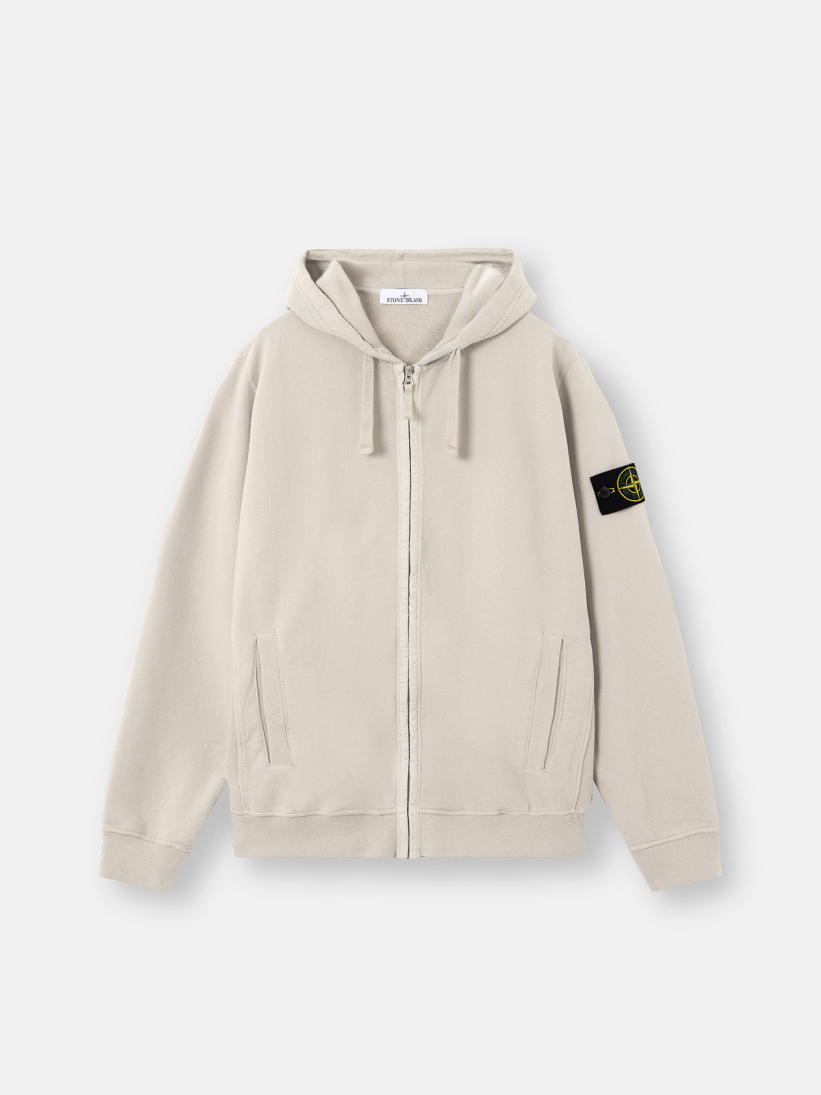 STONE ISLAND｜HOOD/ZIP-UP (65777 Mercerized Cotton Fleec