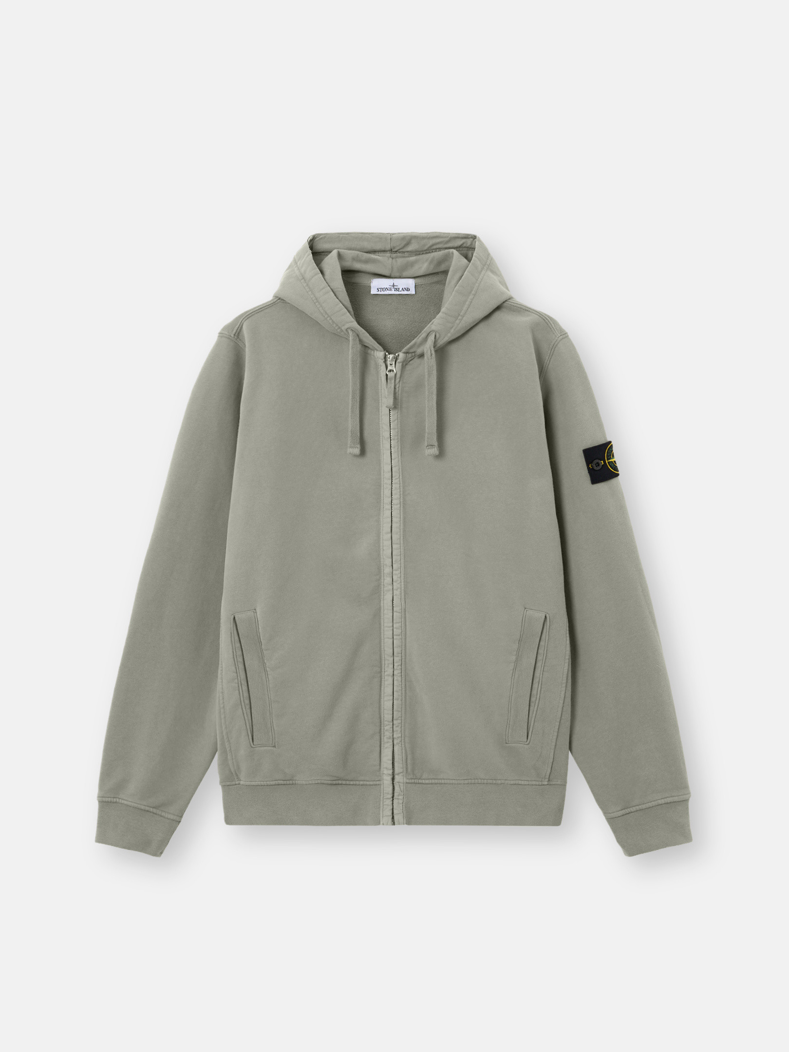 Felpe da uomo con cappuccio e zip Stone Island