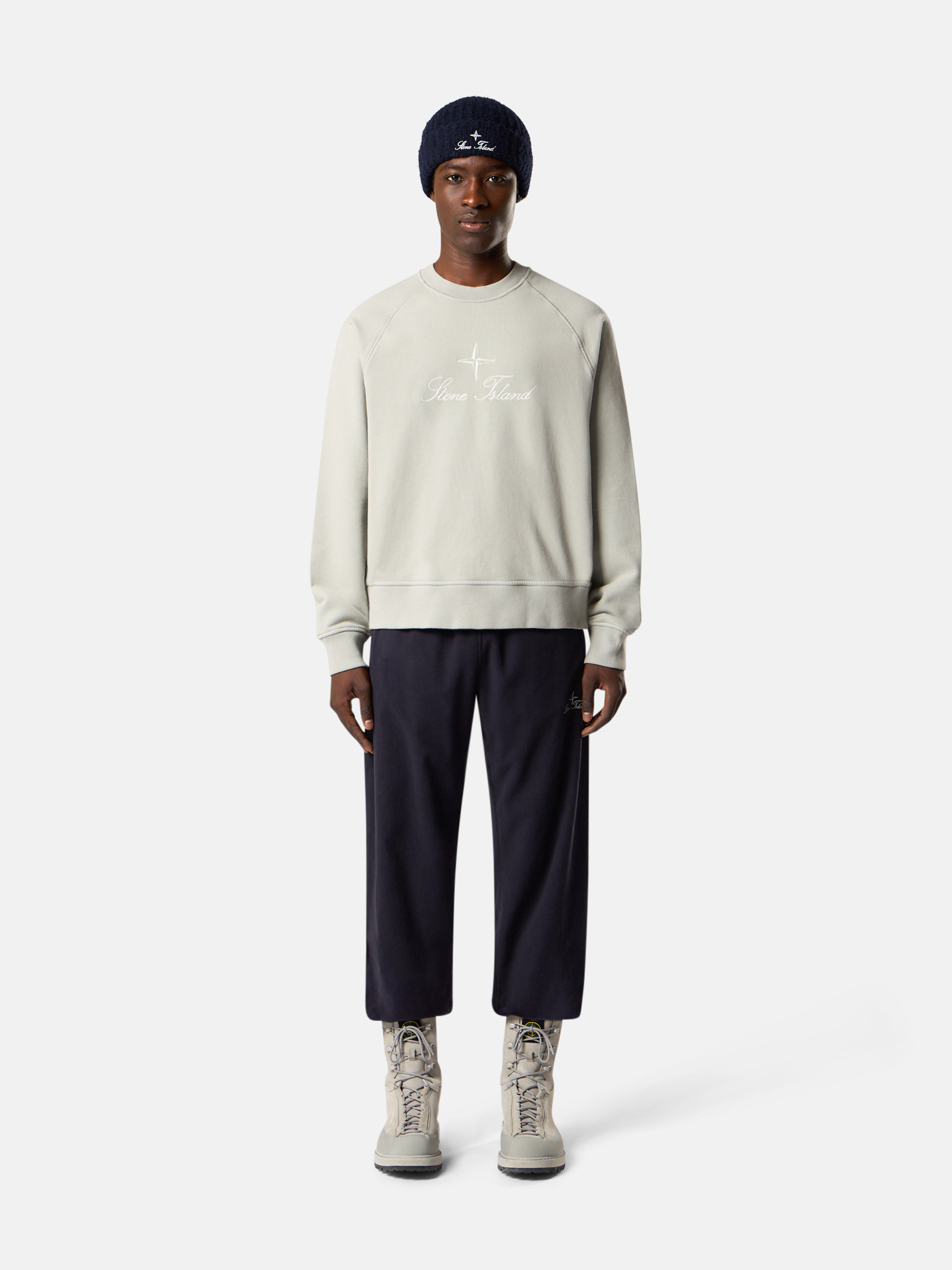 Men's fleecewear: hooded and zipped jumpers | Stone Island US