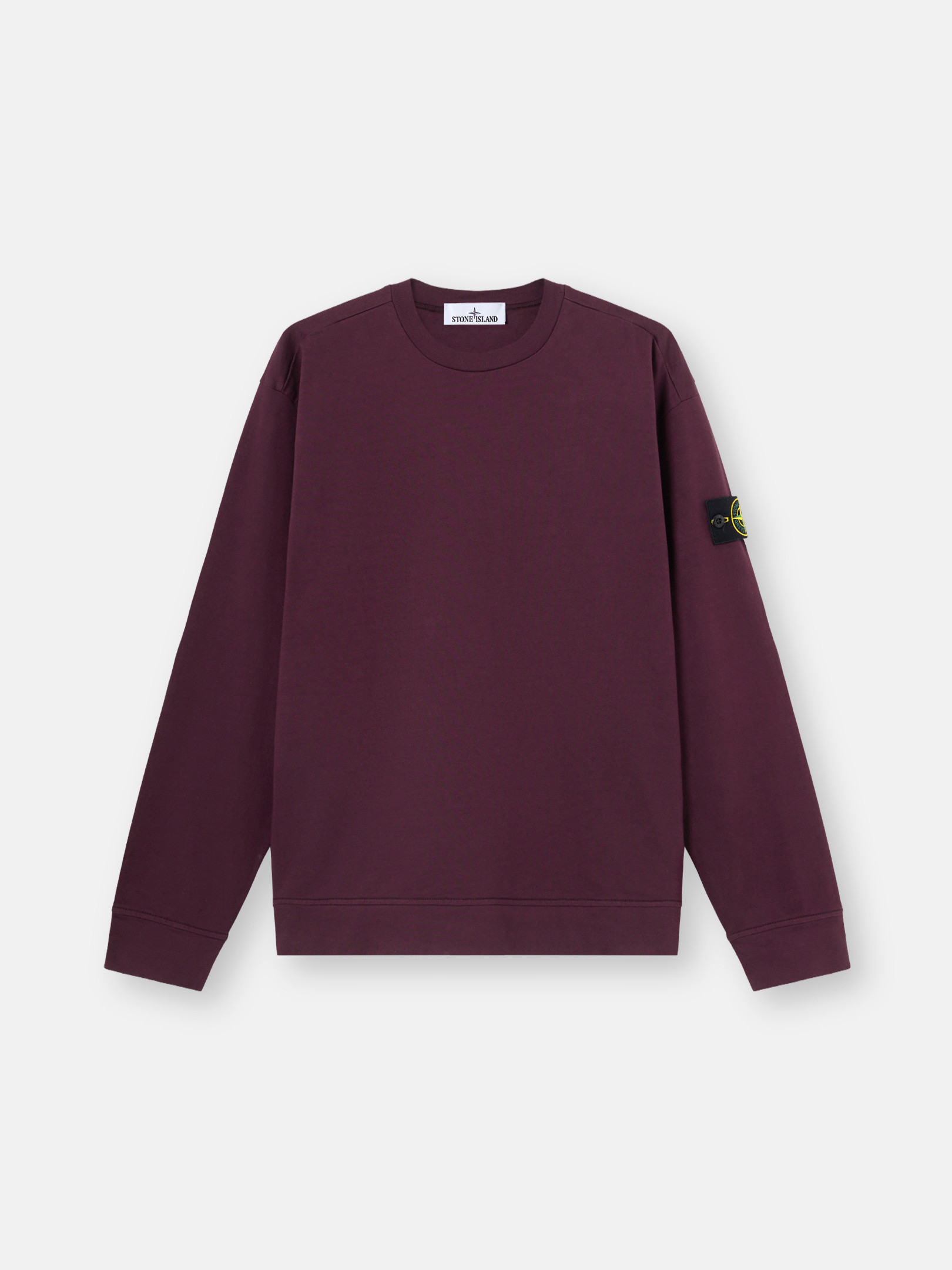 Amaranth Regular-fit crewneck sweatshirt 6100075 HEAVY COTTON