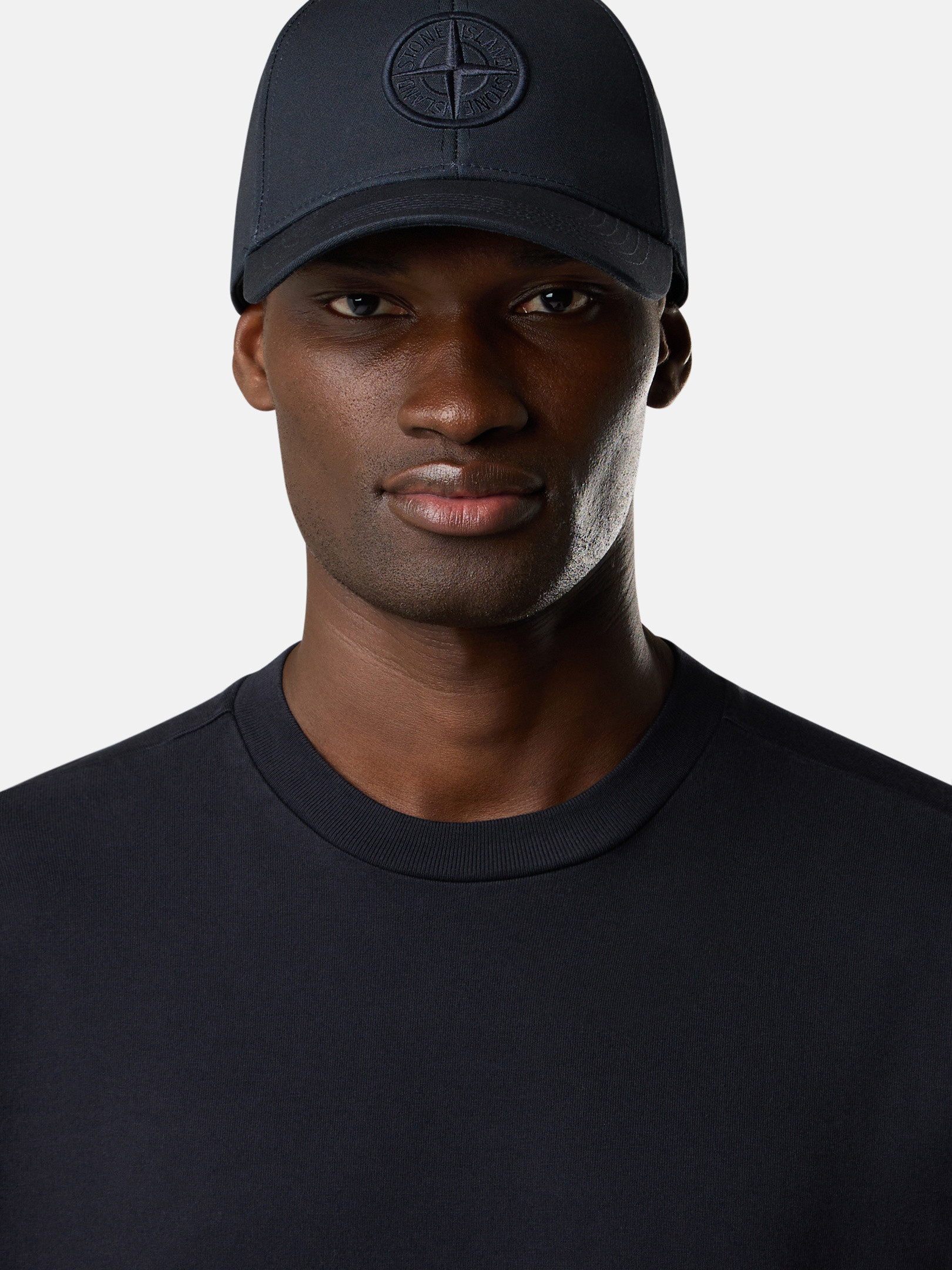 STONE  ネイビークルーネックス ウェット STONE ネイビークルーネックス ウェット NANO universe トレーナー