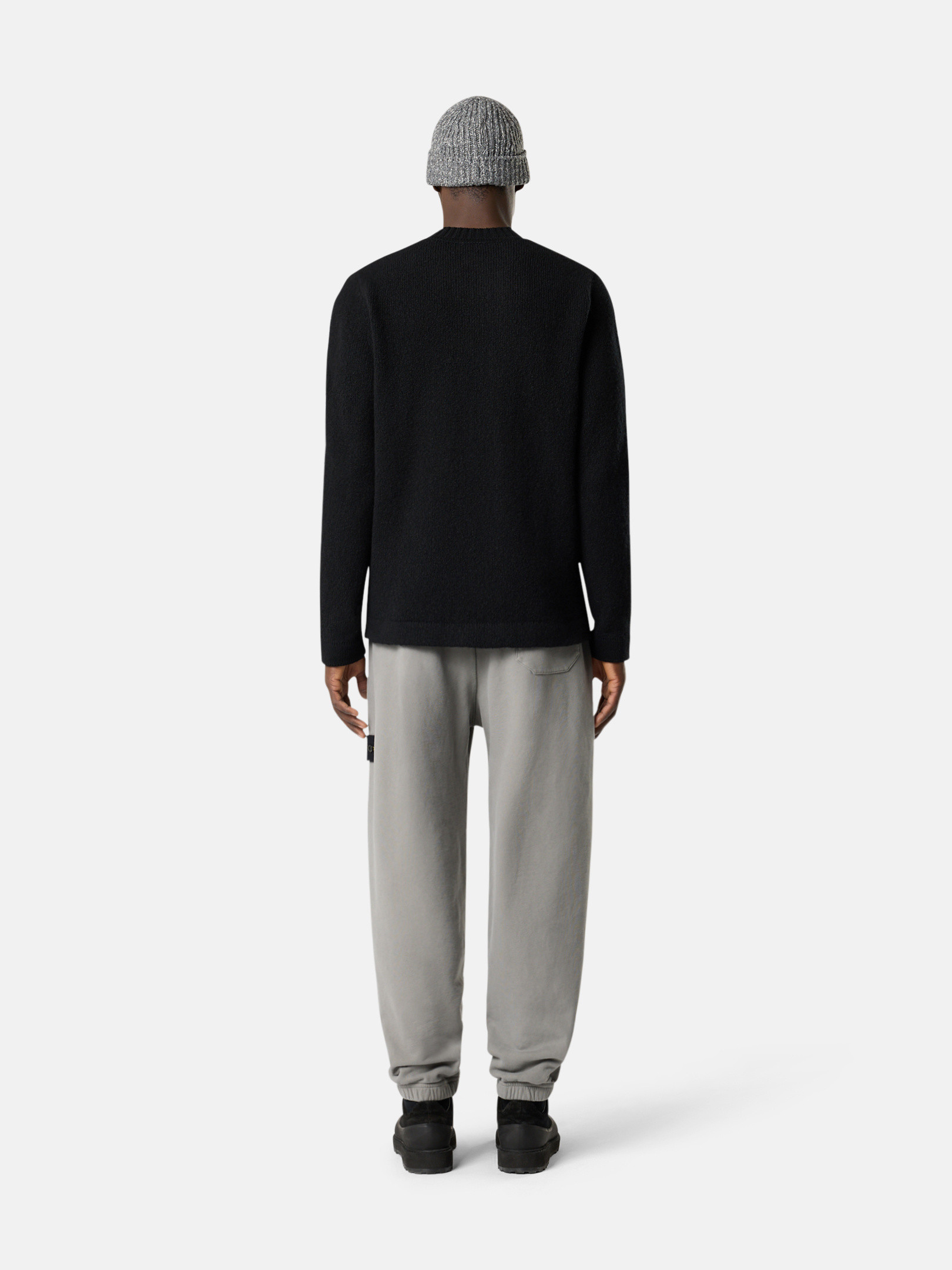 セメント リラックスフィット ジョガーパンツ ポケット＆伸縮性カフス