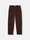 6200005 BRUSHED ORGANIC COTTON FLEECE_STONE ISLAND MARINA Mahogany Stone Island