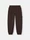 6200009 COTTON WOOL FLEECE_STONE ISLAND GHOST Dark Brown Stone Island