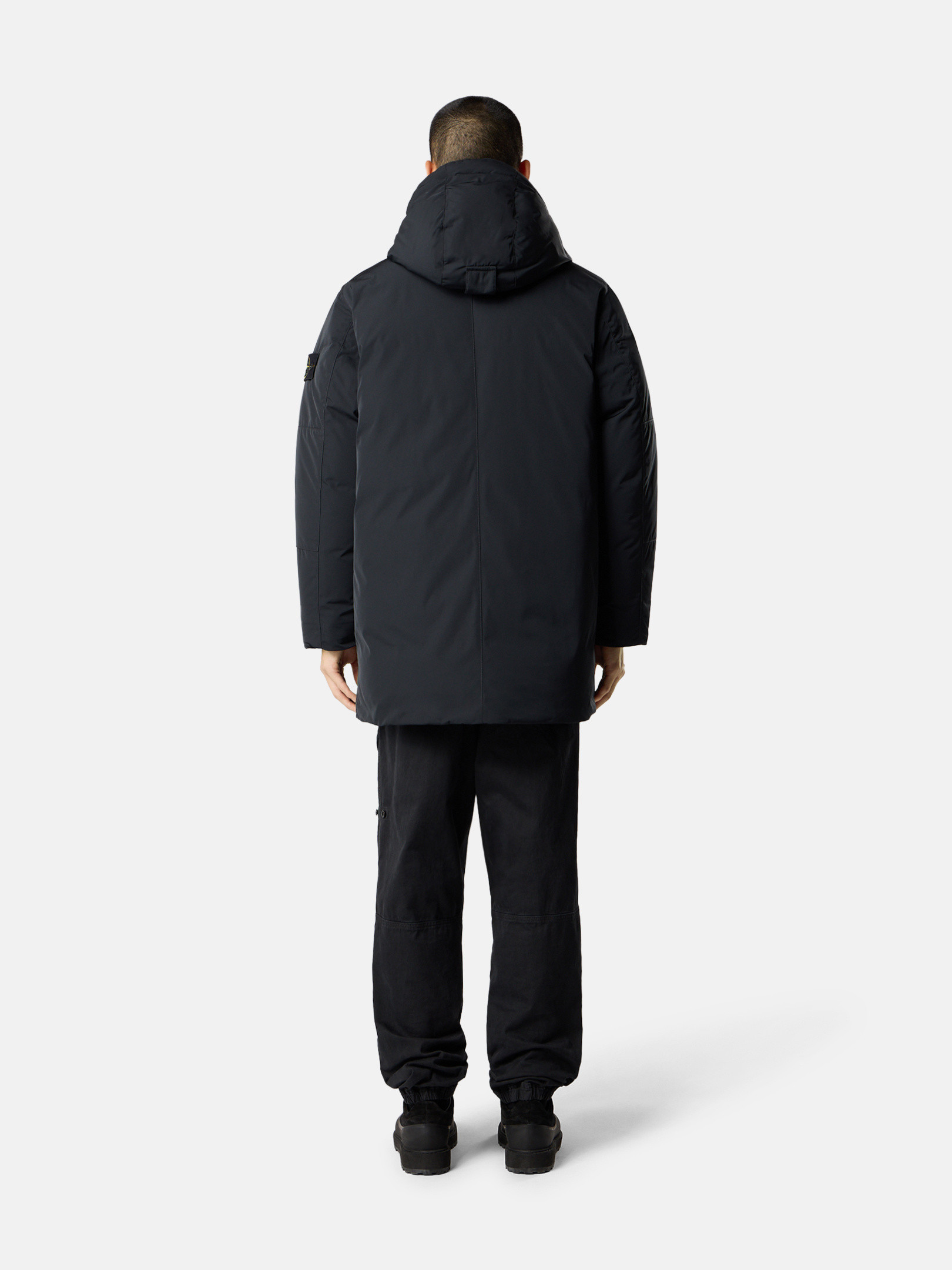ストーンアイランド Stone  Polyester Long Parka Men's long coats and long parkas | Stone Island