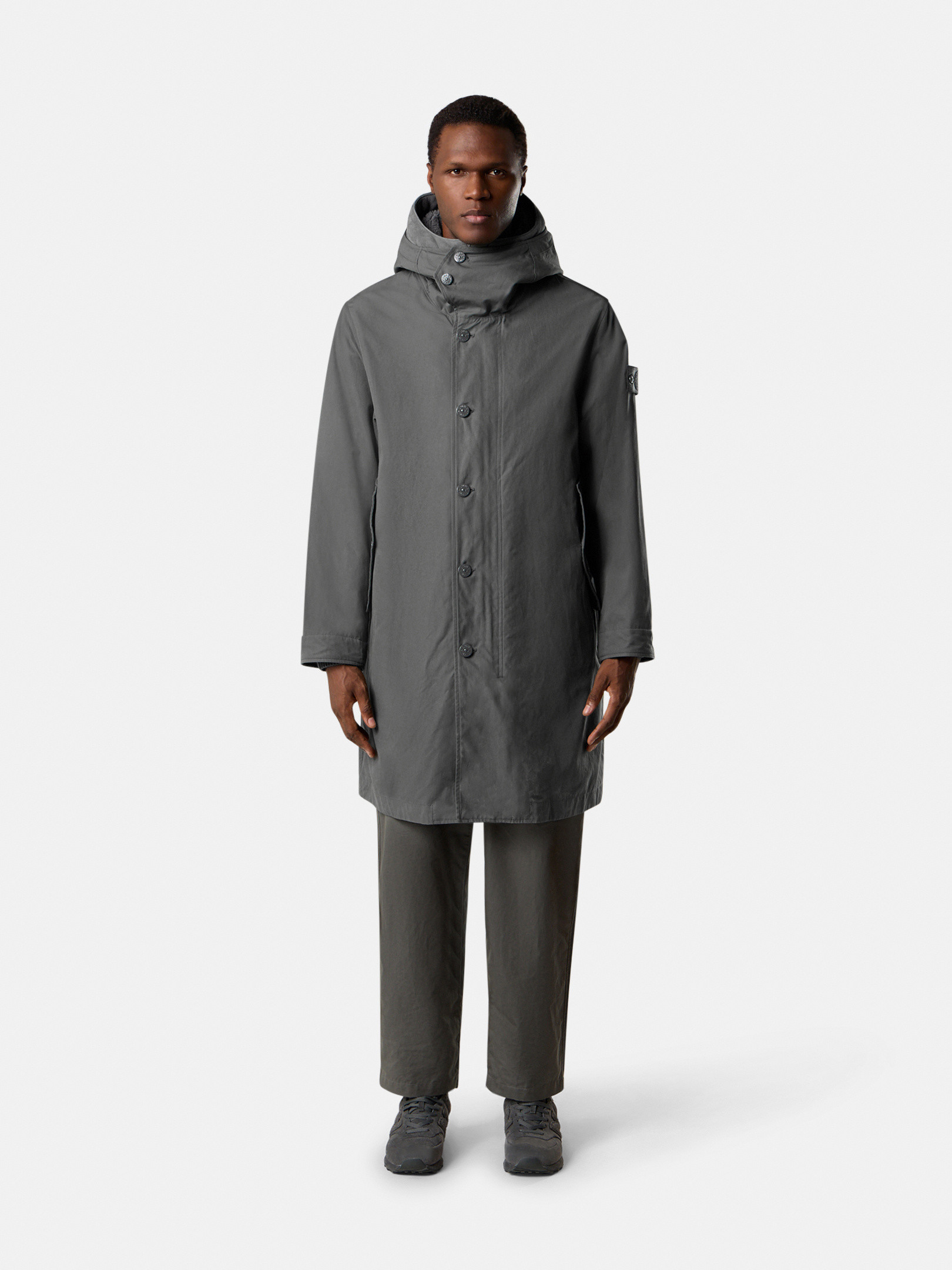 【値下げ】stone  コート Lサイズ ssstein - 【残りわずか】Oversized Investigated Coat(WOOL