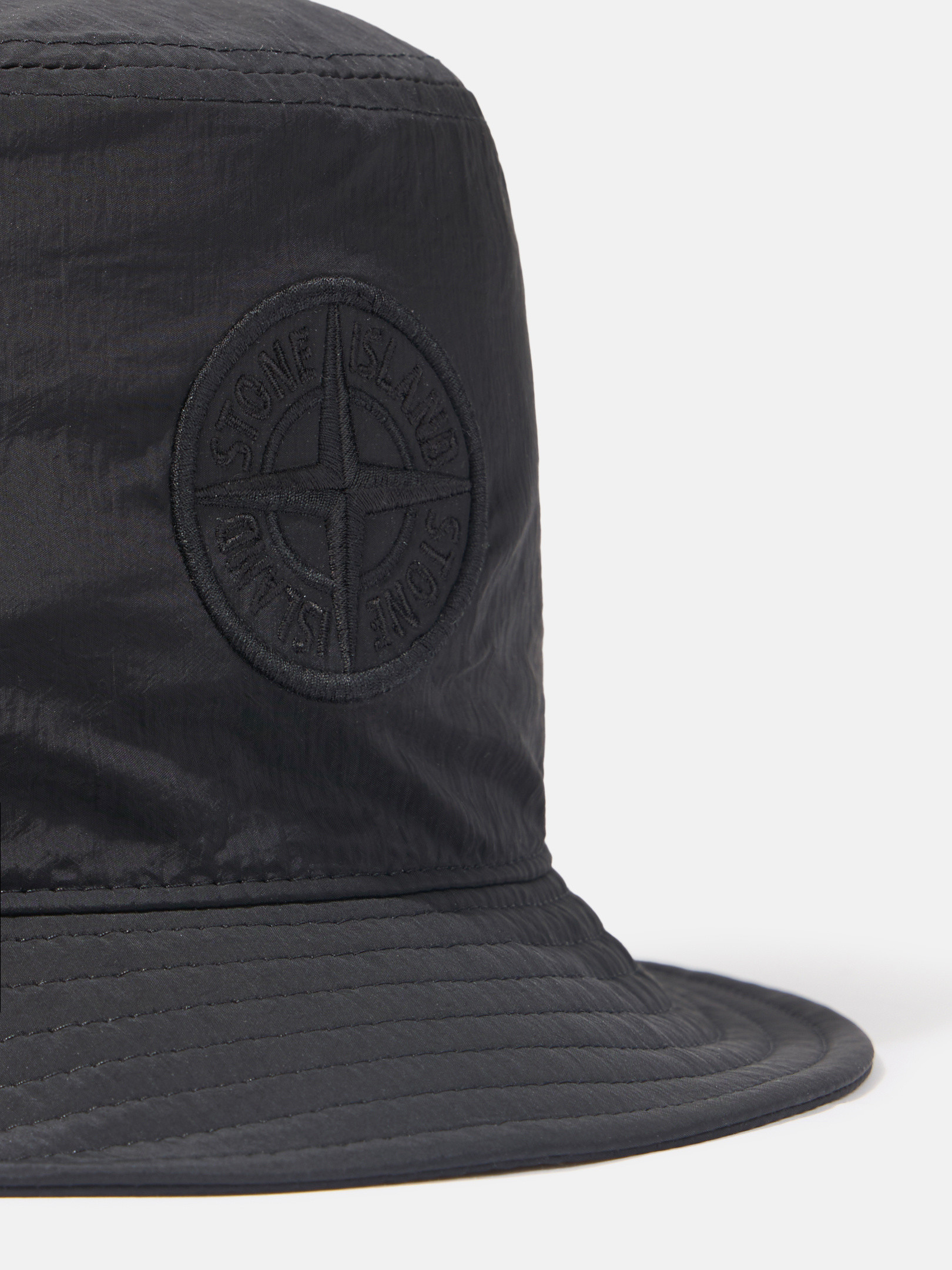 帽子 Stone  Nylon l Bucket Hat L STONE ISLAND Bucket Hat, Large, Nylon, NVY, Solid Color