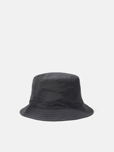 Black Bucket hat with mesh lining and Compass embroidery 9100012