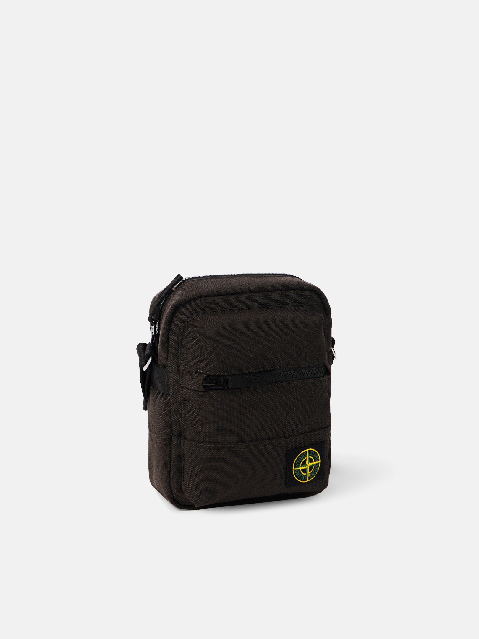 STONE  ポーチバッグ ポケット付き クロスボディバッグ メンズバッグ：クロスボディストラップ付き | Stone Island