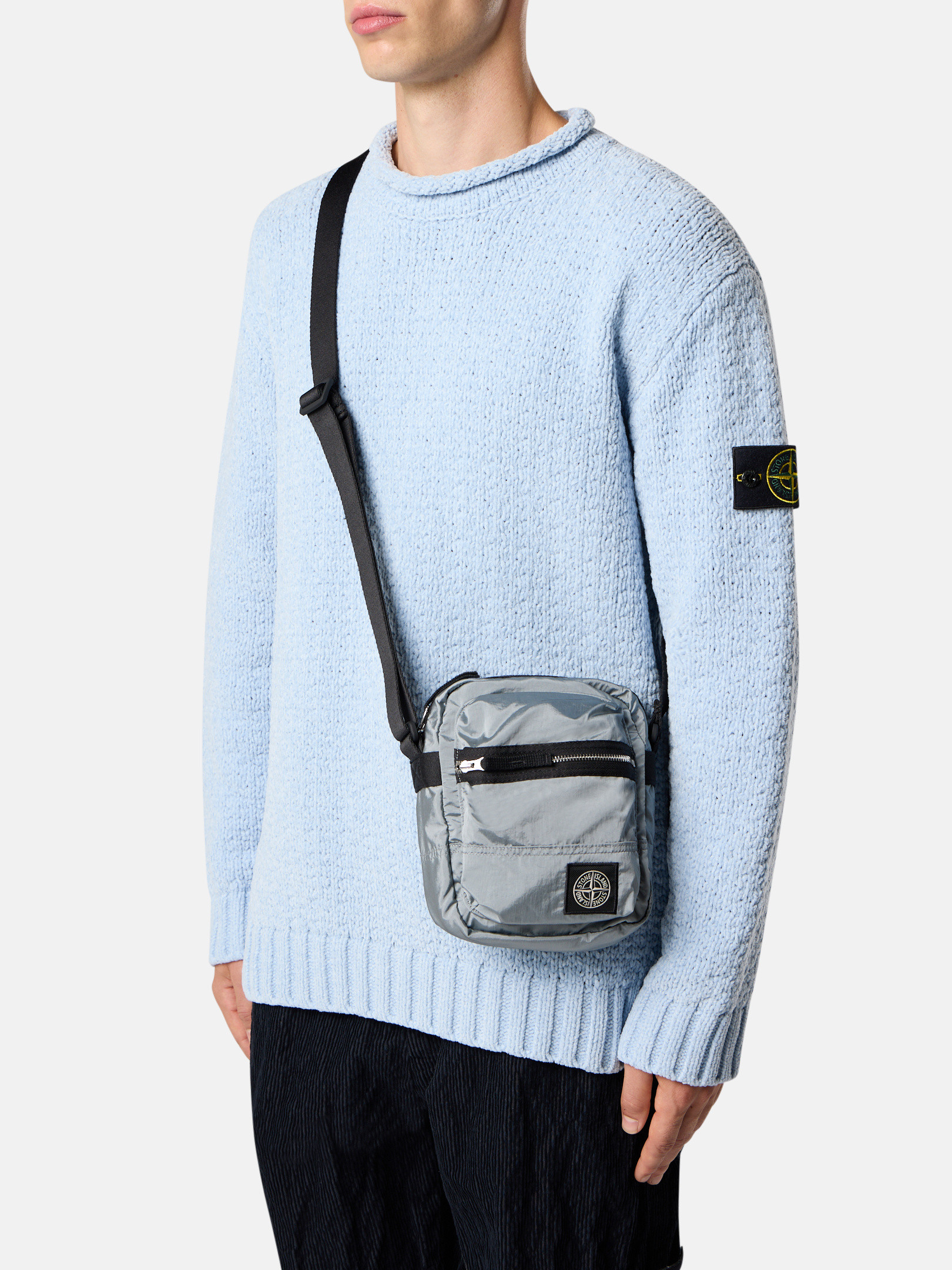 メンズバッグ：クロスボディストラップ付き | Stone Island