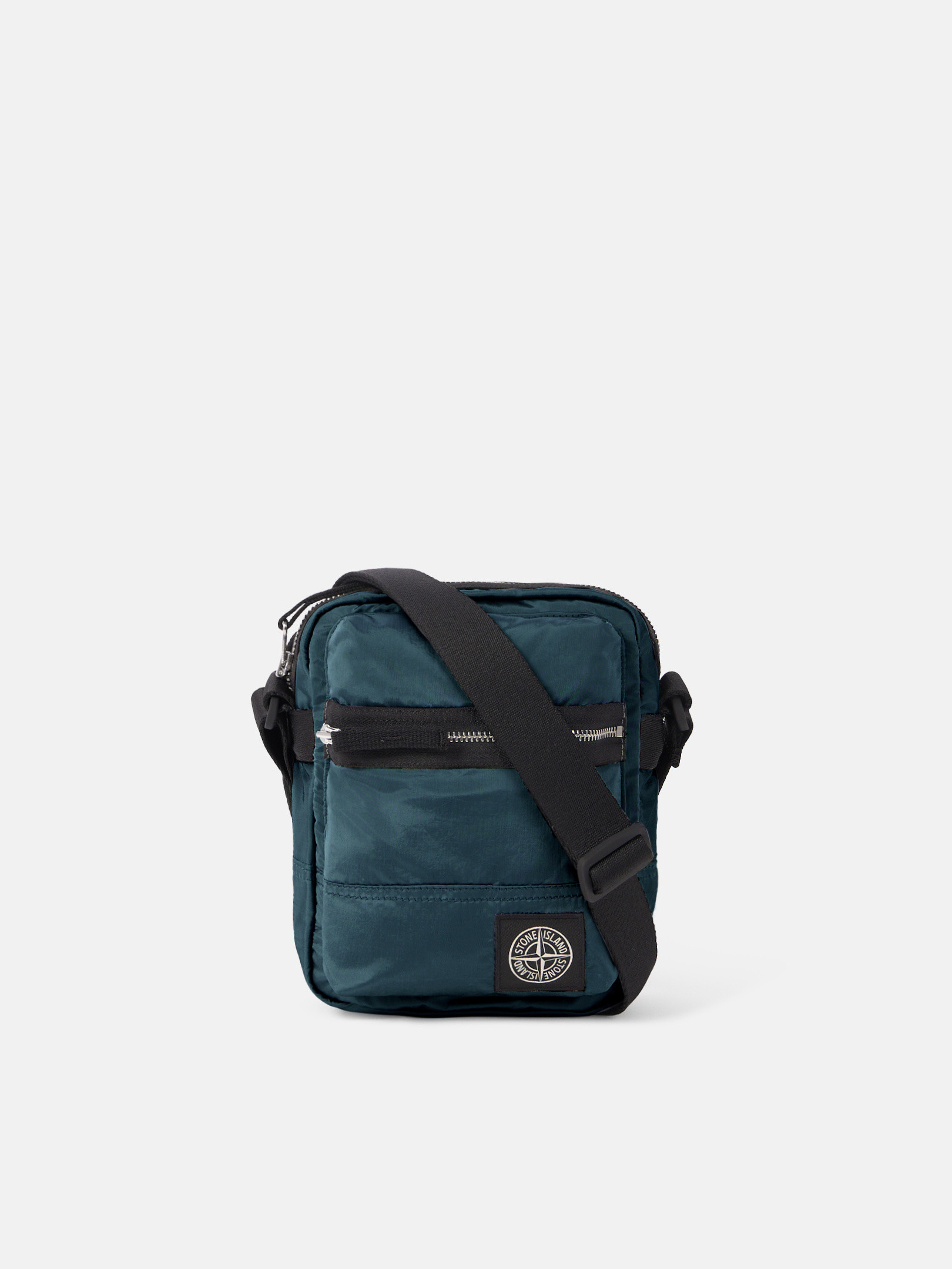 【STONE 】NYLON L IN ECONYL POUCH BAG 25SS Stone Island NYLON METAL IN ECONYL POUCH BAG Grey | BSTN Store