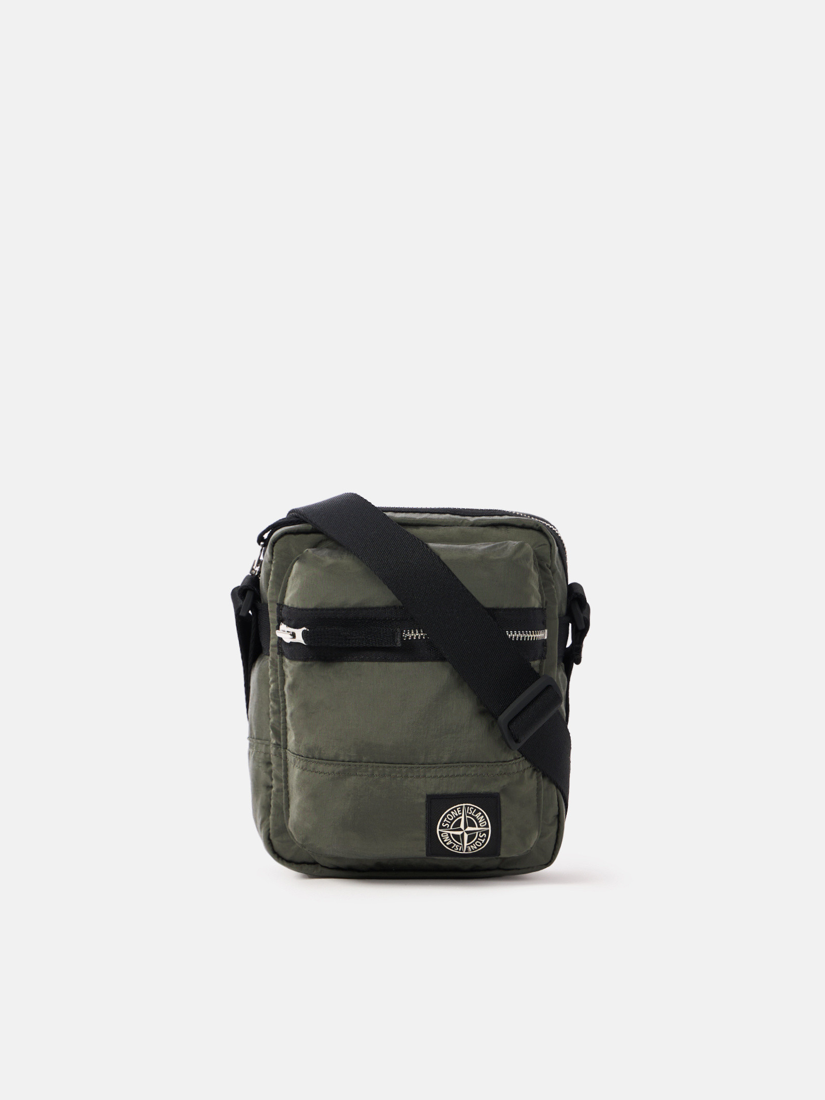Stone  9200015 ナイロンメタル ポーチバッグ STONE ISLAND - 9200015 / COATED NYLON METAL IN ECONYL