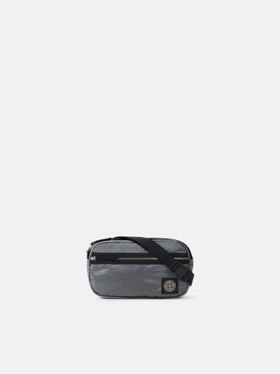 Pearl Grey 9200016 COATED NYLON METAL IN ECONYL® Belt bag