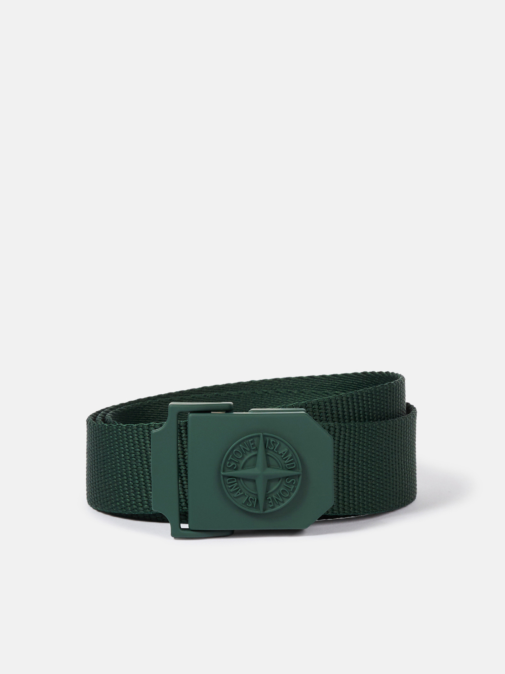 Stone Island 9300003 Tape Belt In Green
