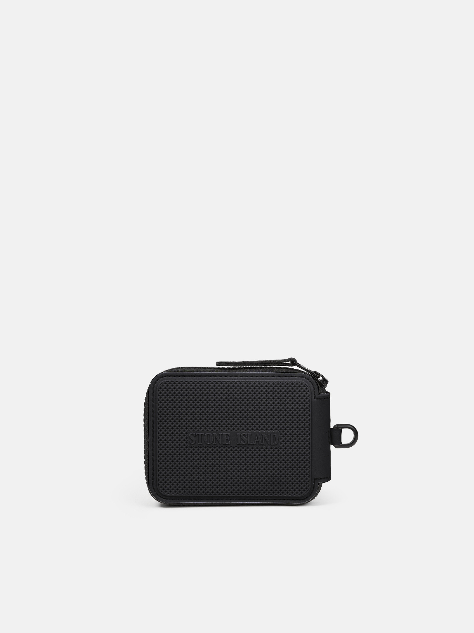 Lead Grey Wallet with zipper and card slots 9500008 RUBBERISED