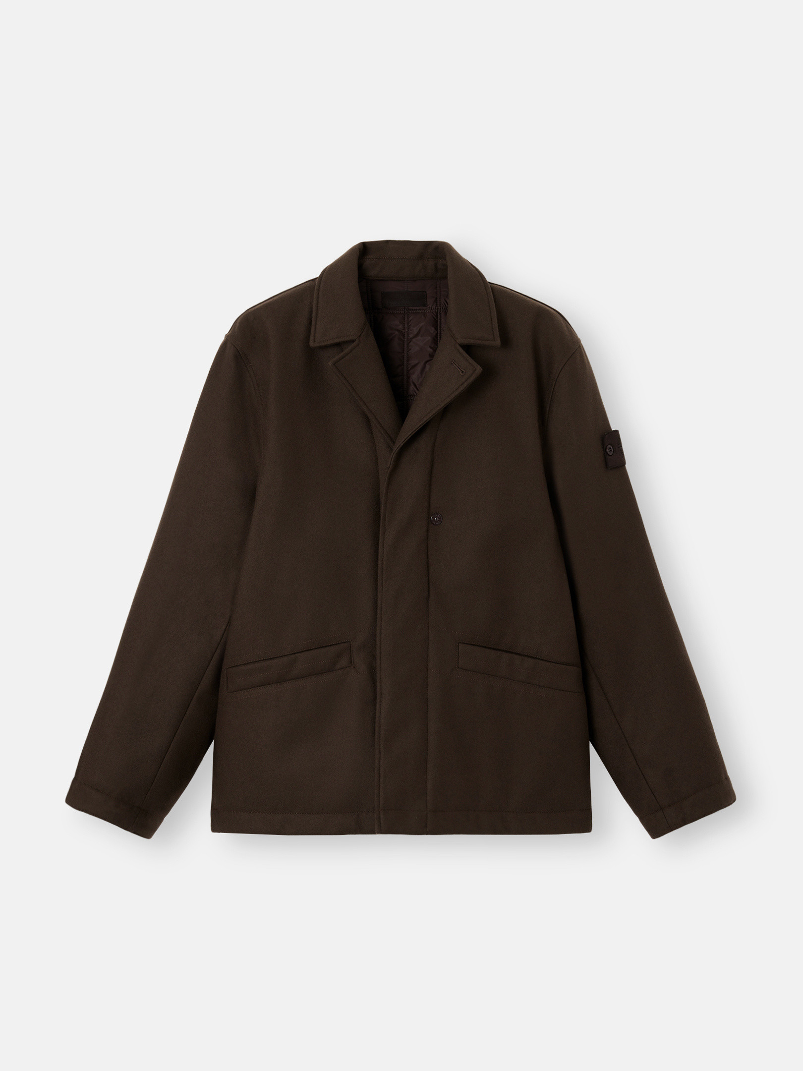 Stone  ブラウンジャケット ダークブラウン ジャケット 撥水加工＆防風メンブレン A100003