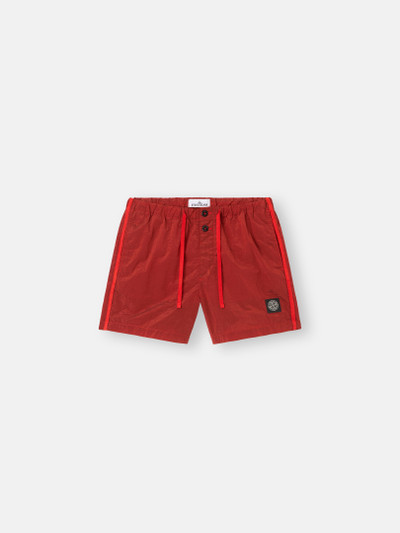 0401~3 Pockets Nylon Swim Shorts