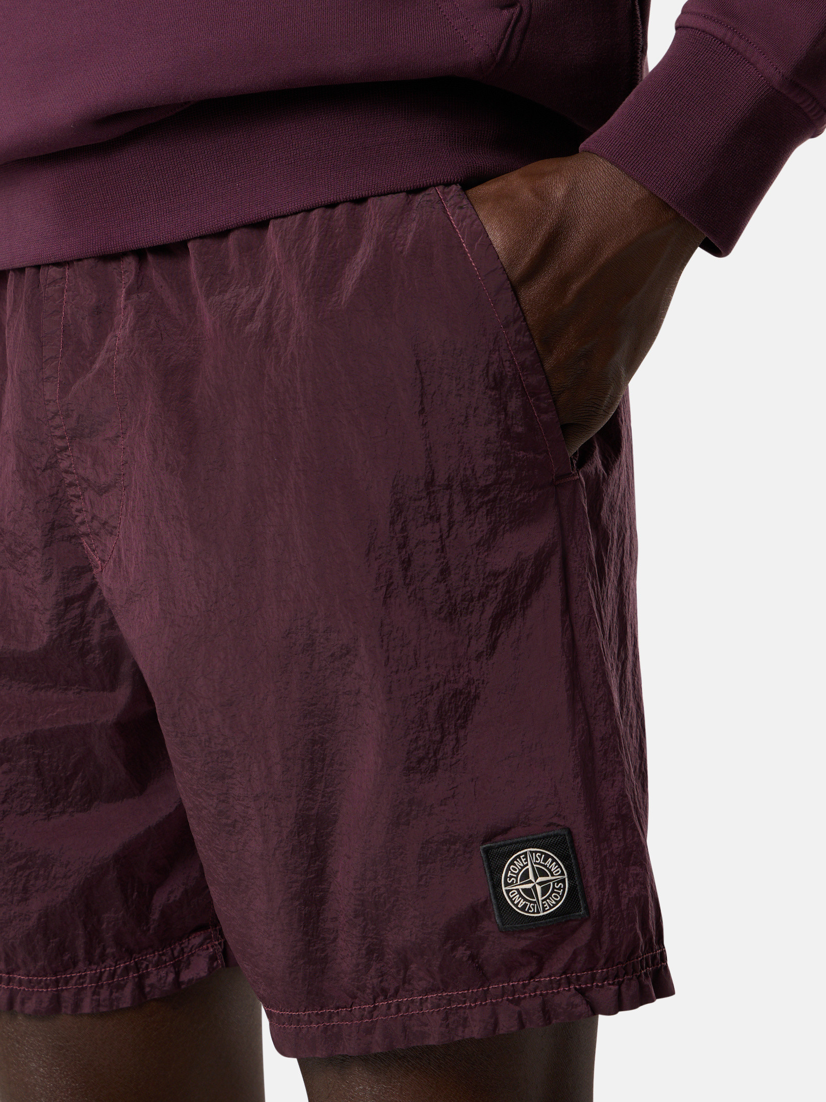 パンツ XL STONE  NYLON L SWIM SHORTS Stone Island – B0243 Nylon Metal Swim Shorts Lemon