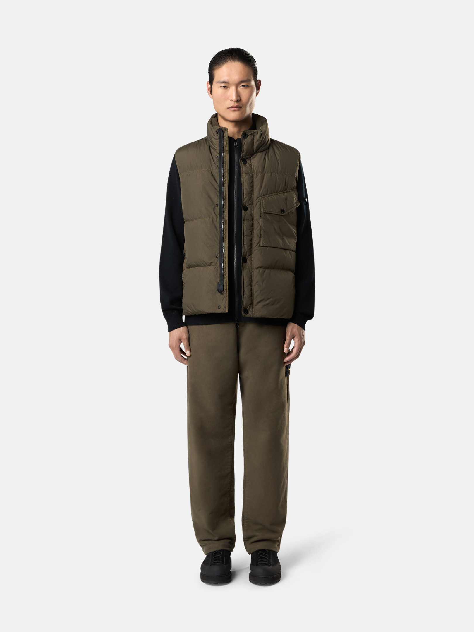 メンズ ノースリーブ・ダウンジレ | Stone Island