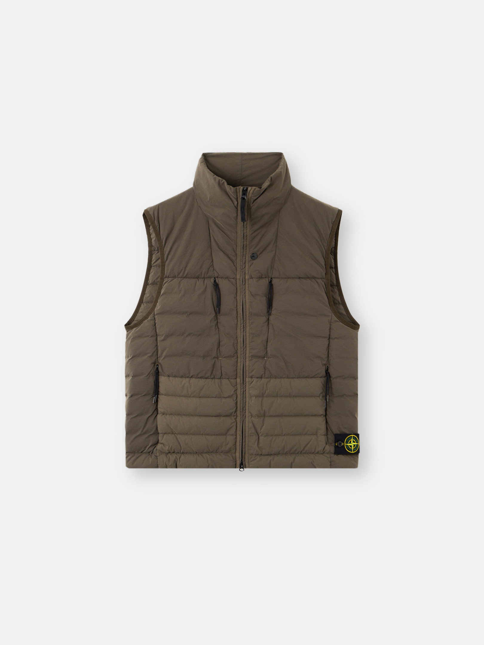 トップス STONE  down vest M size Stone Island Seamless Tunnel Nylon Down Vest Cement at