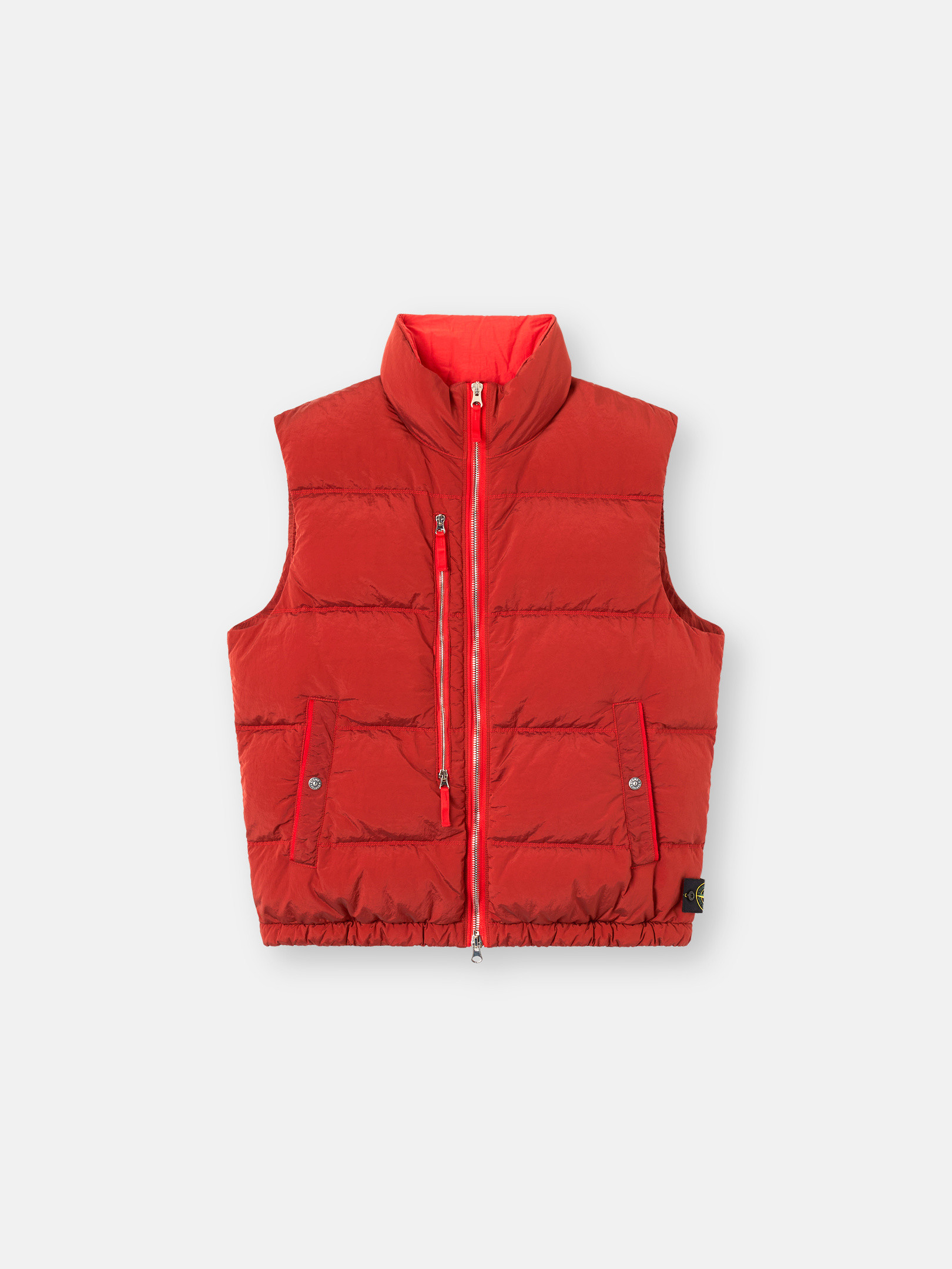 Scarlet Down vest with anti-drop and dual zip pockets G100006