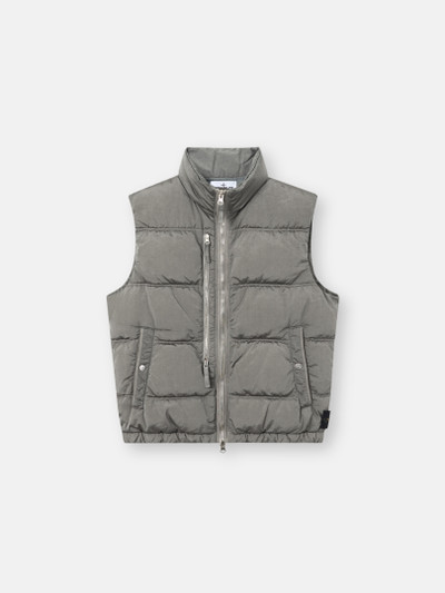 希少ꕥ STONE  GARMENT DYED DOWN VEST Stone Island Garment Dyed Down Gilet Grey – Garmz Factory