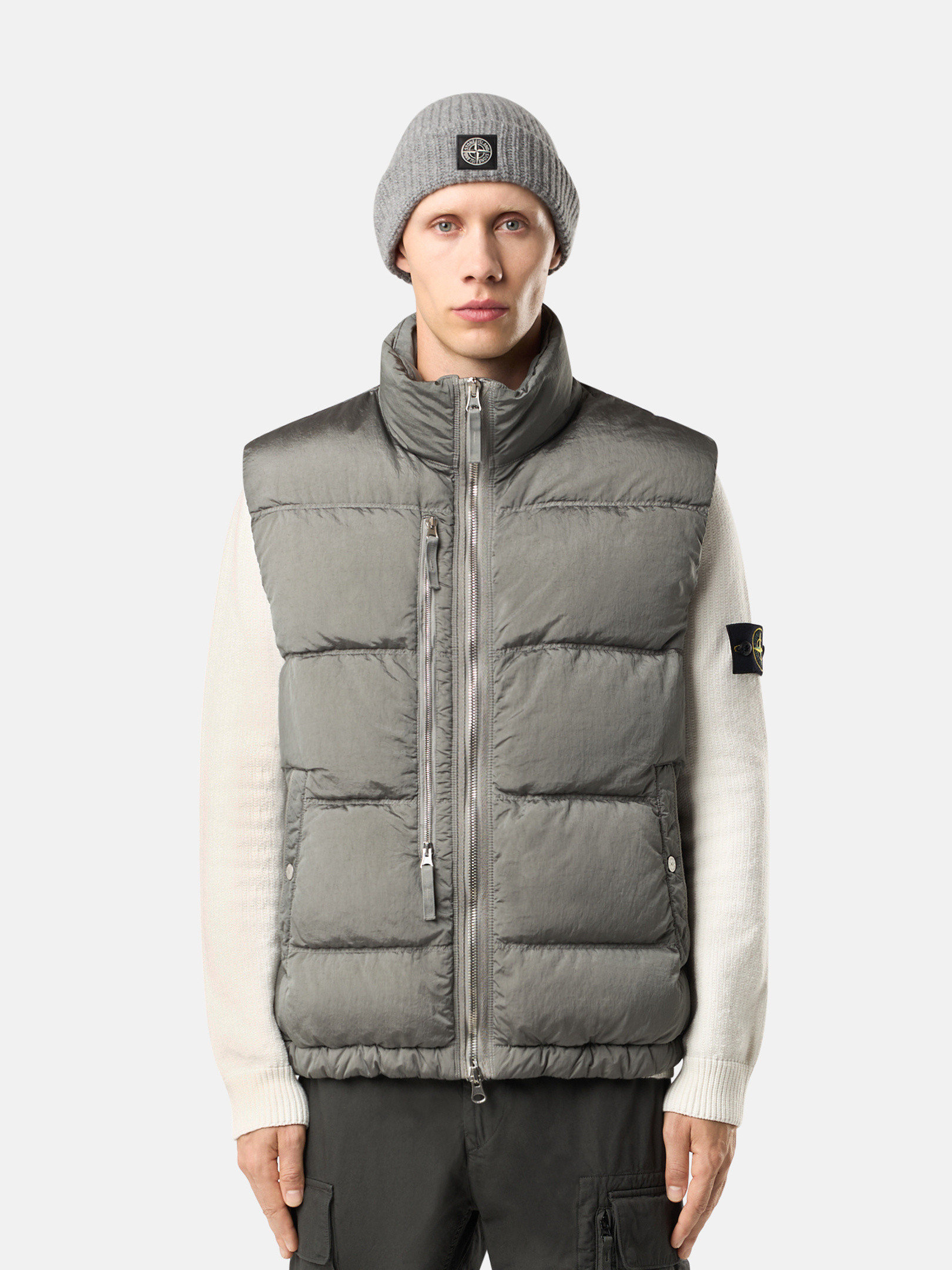 STONE  ダウンベスト ダークグレー STONE ダウンベスト ダークグレー ダウンベスト メンズ STONE