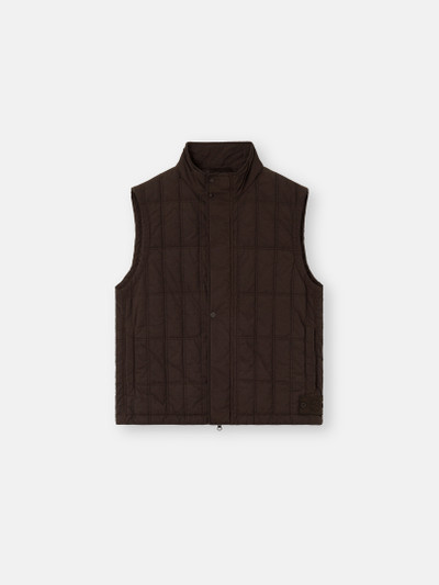 Brook Big Pocket Nylon Vest brownトップス Brook Big Pocket Nylon