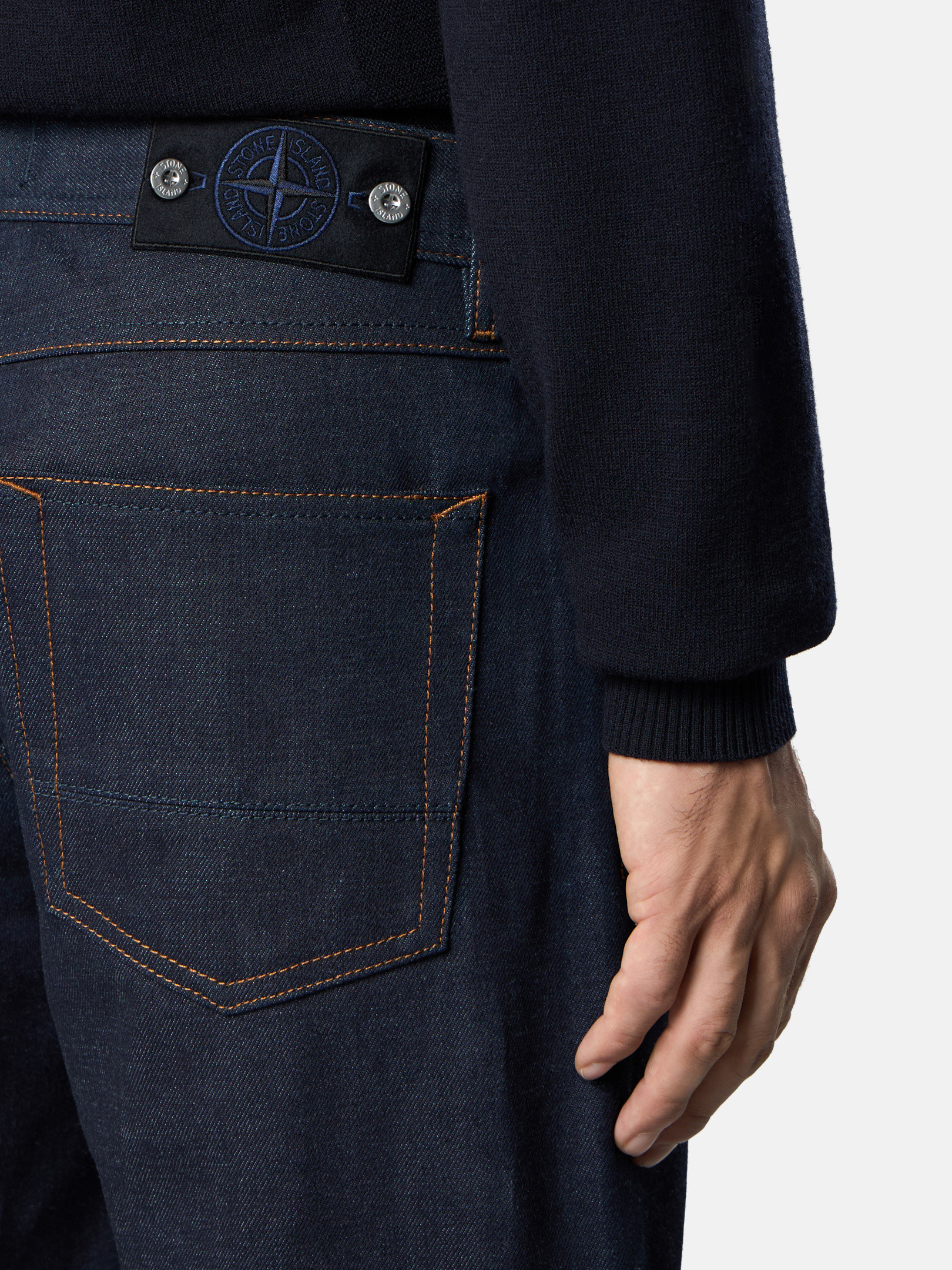 Blue Raw Regular-fit five-pocket jeans J100008 SELVEDGE INDIGO