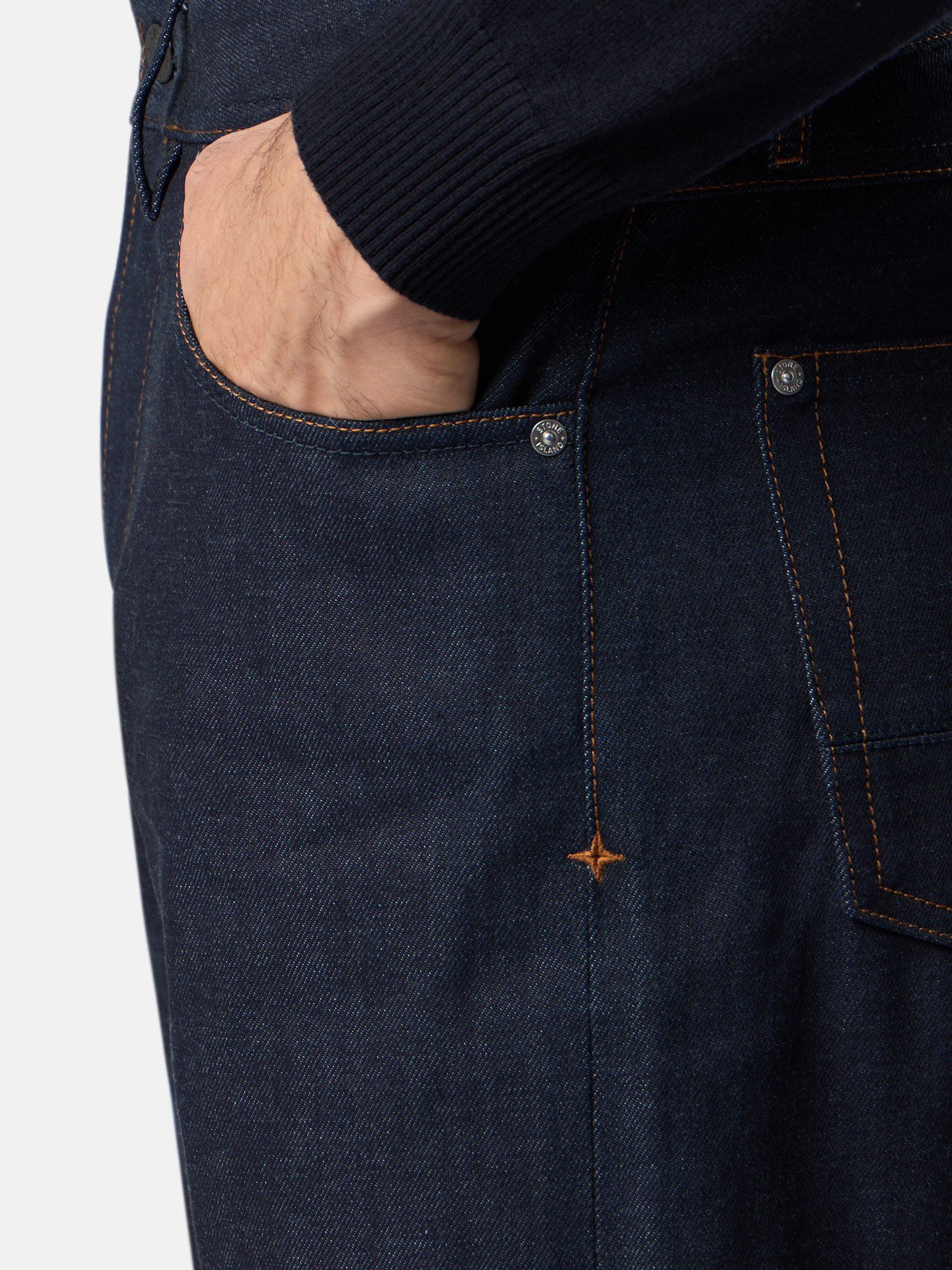 Blue Raw Regular-fit five-pocket jeans J100008 SELVEDGE INDIGO