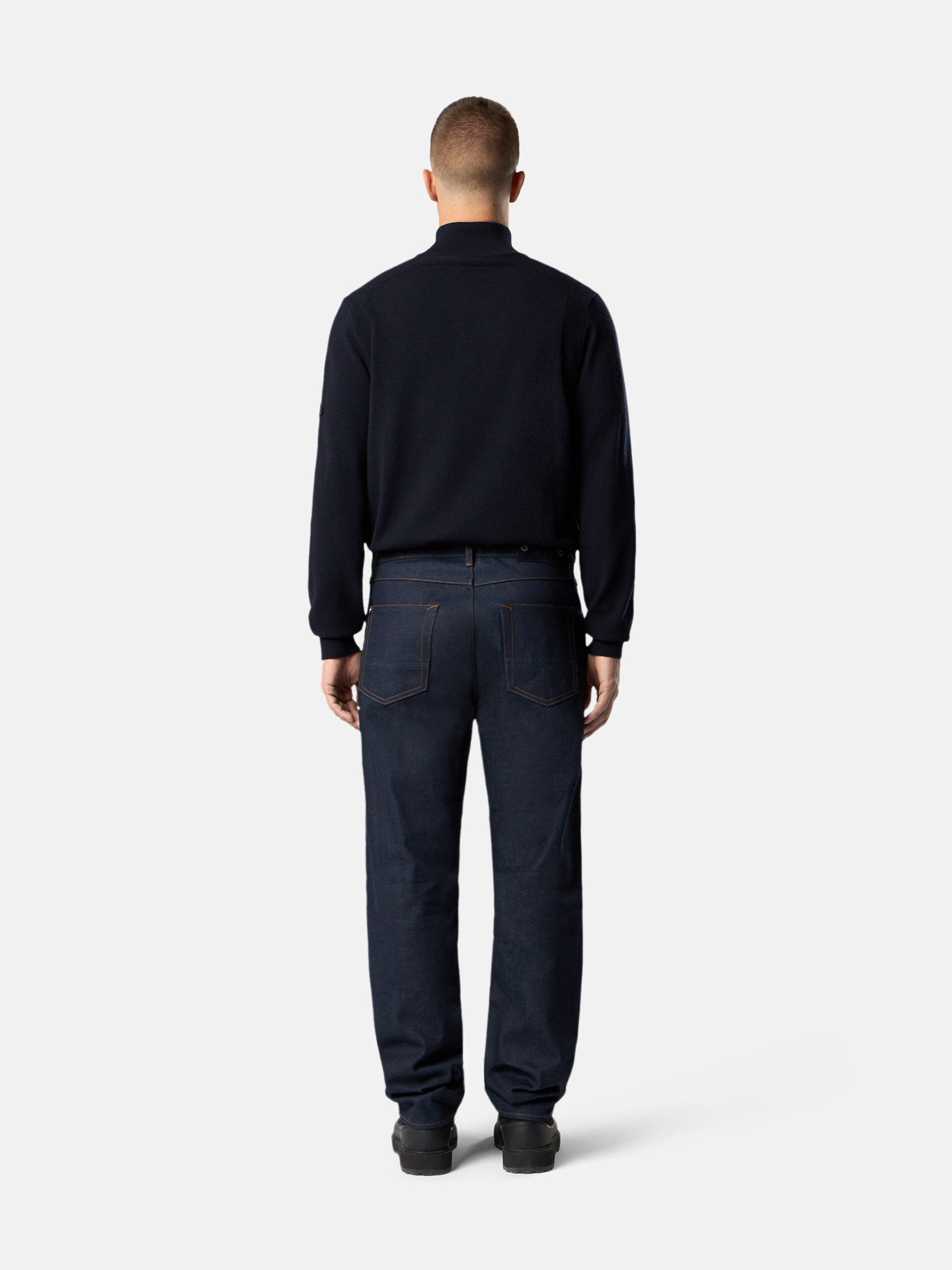 Blue Raw Regular-fit five-pocket jeans J100008 SELVEDGE INDIGO