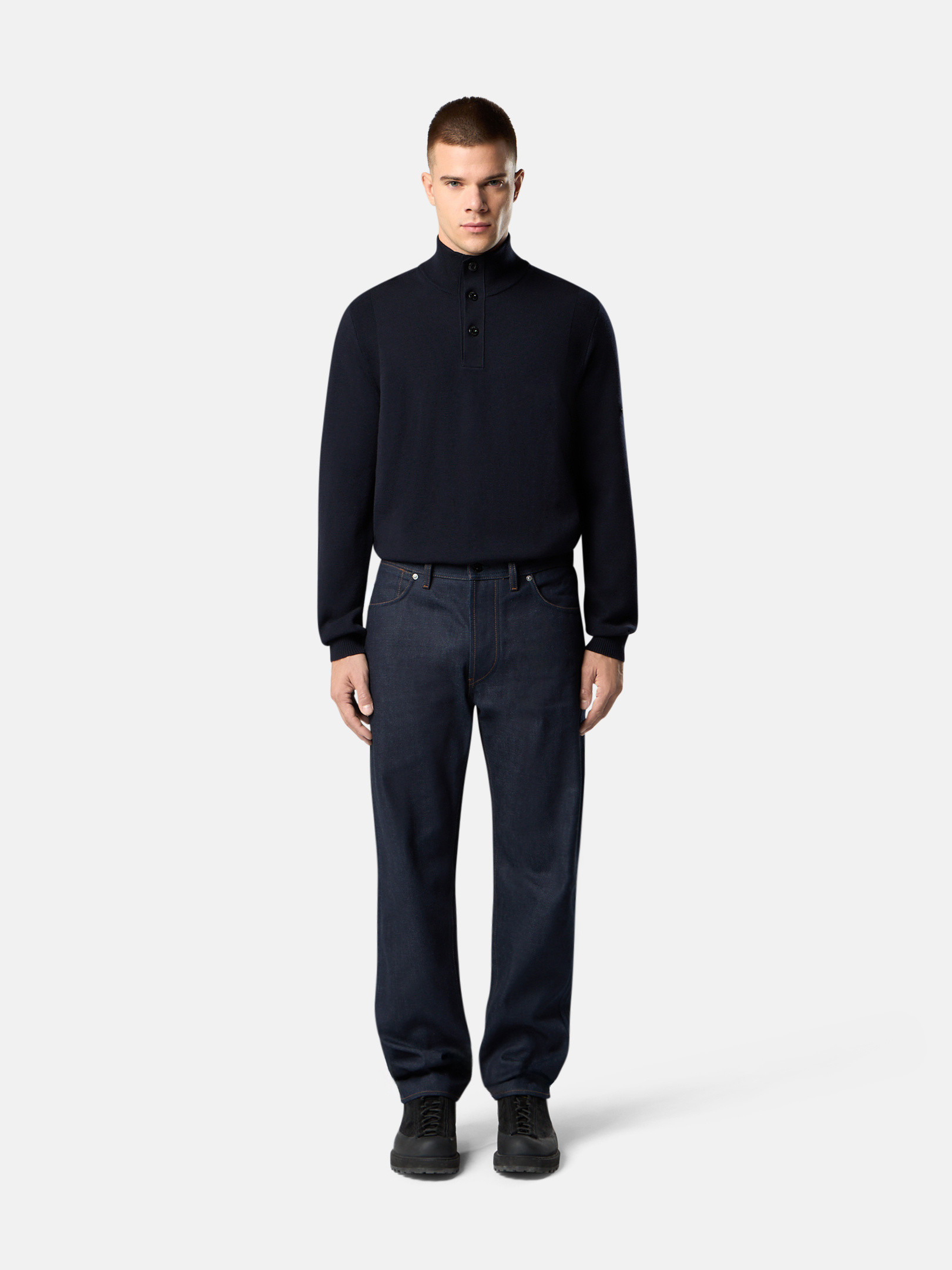 Blue Raw Regular-fit five-pocket jeans J100008 SELVEDGE INDIGO