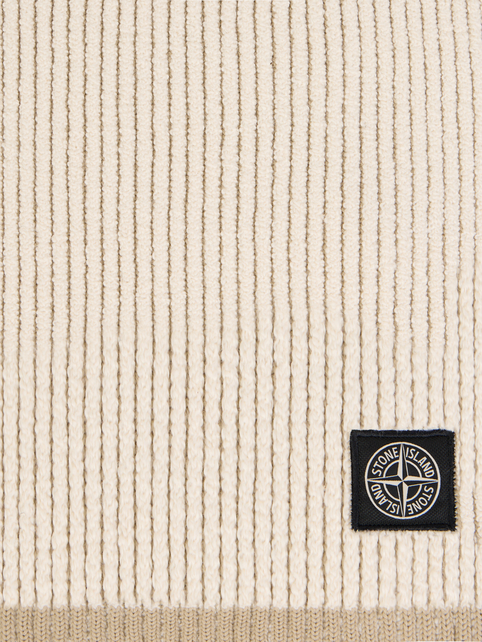 ロゴパッチ付きマフラー | Stone Island