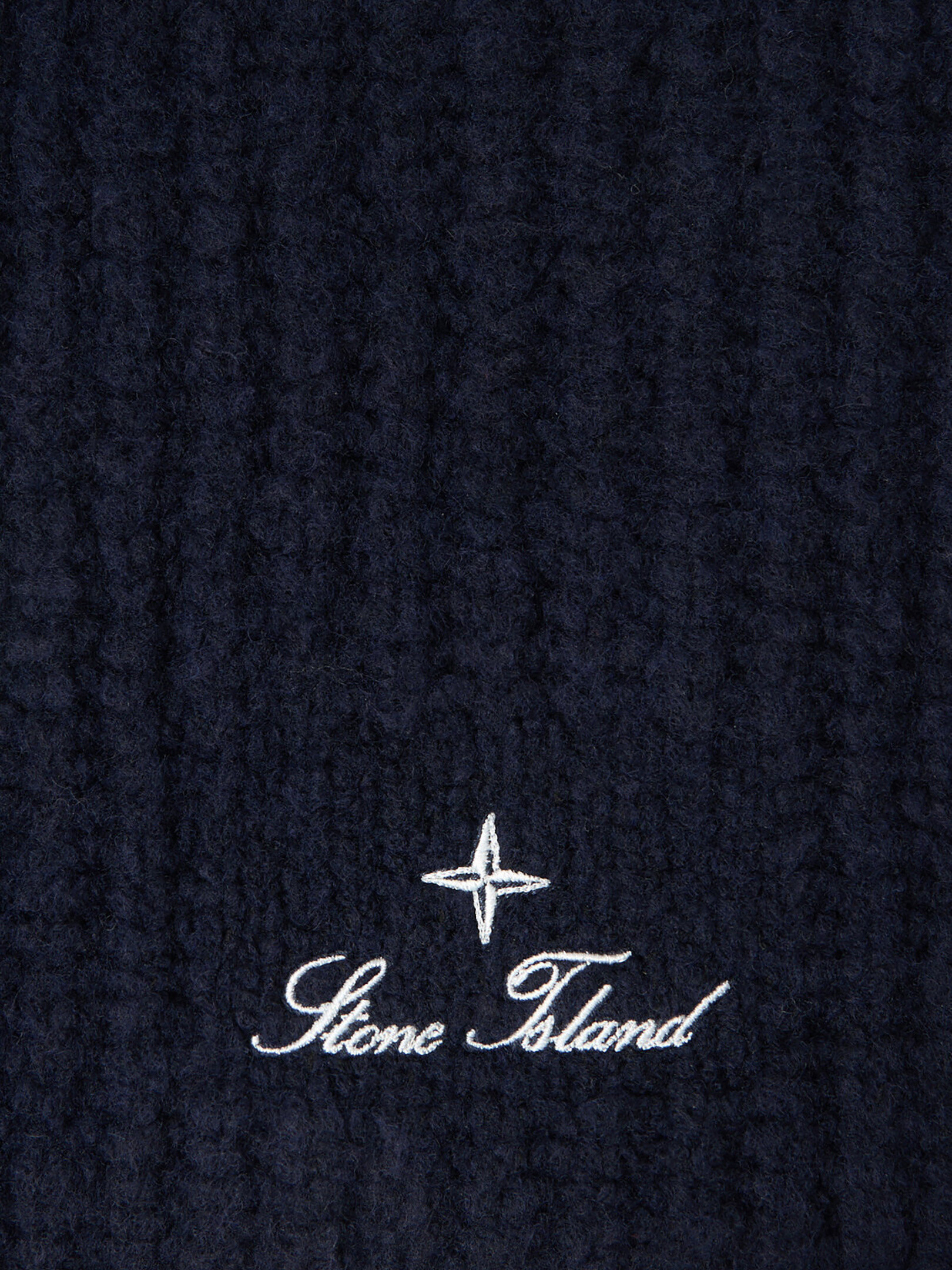 ロゴパッチ付きマフラー | Stone Island