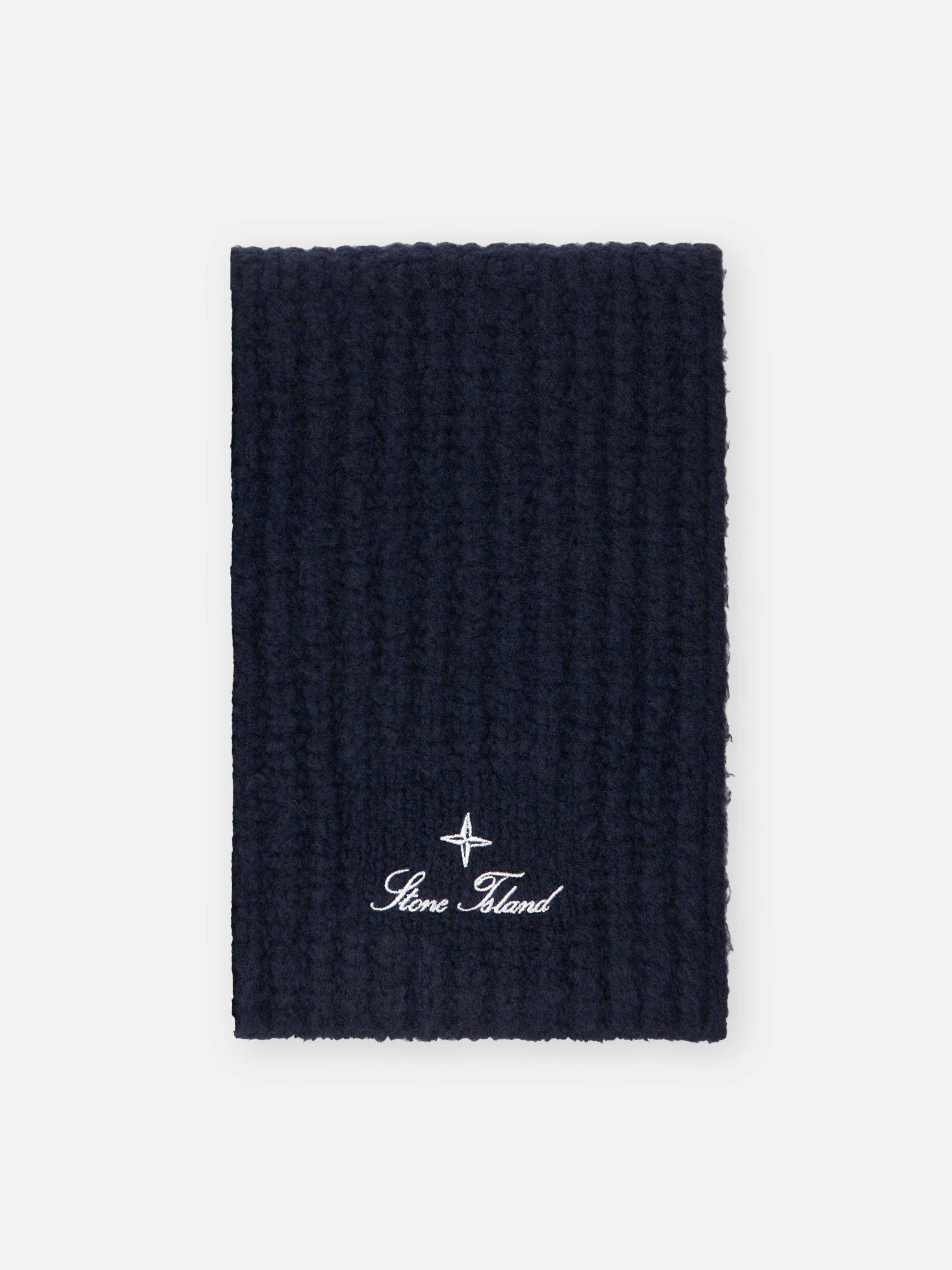 ロゴパッチ付きマフラー | Stone Island