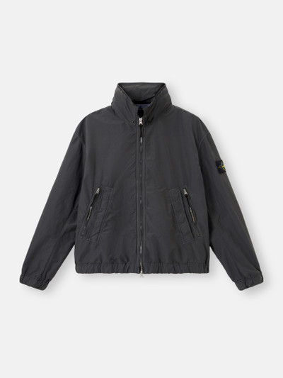 Lead Grey Shirt jacket with anti-drop and concealed hood