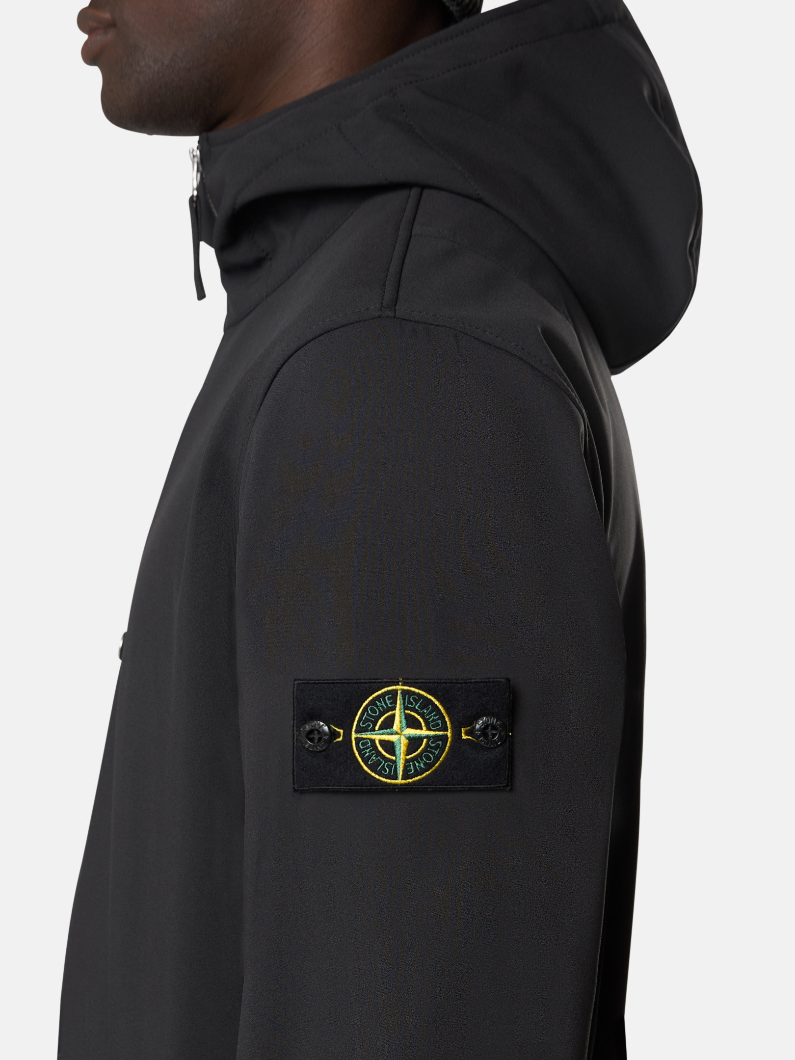 メンズウェア STONE  SOFT SHELL Stone Island Light Soft Shell-R フーデッド ジャケット