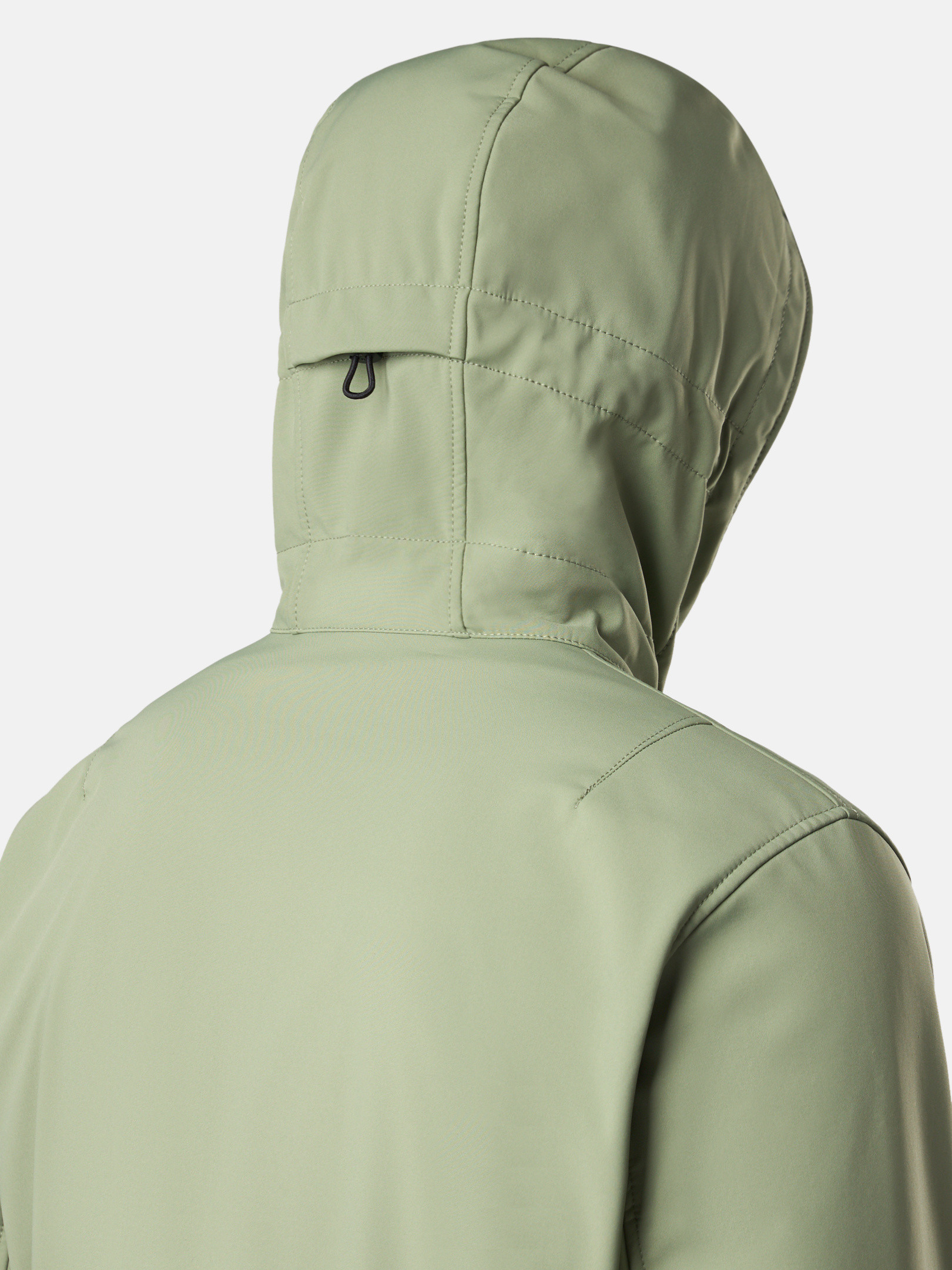 メンズウェア STONE  セージグリーン 軽量フード付きジャケット 耐候性メンブレン