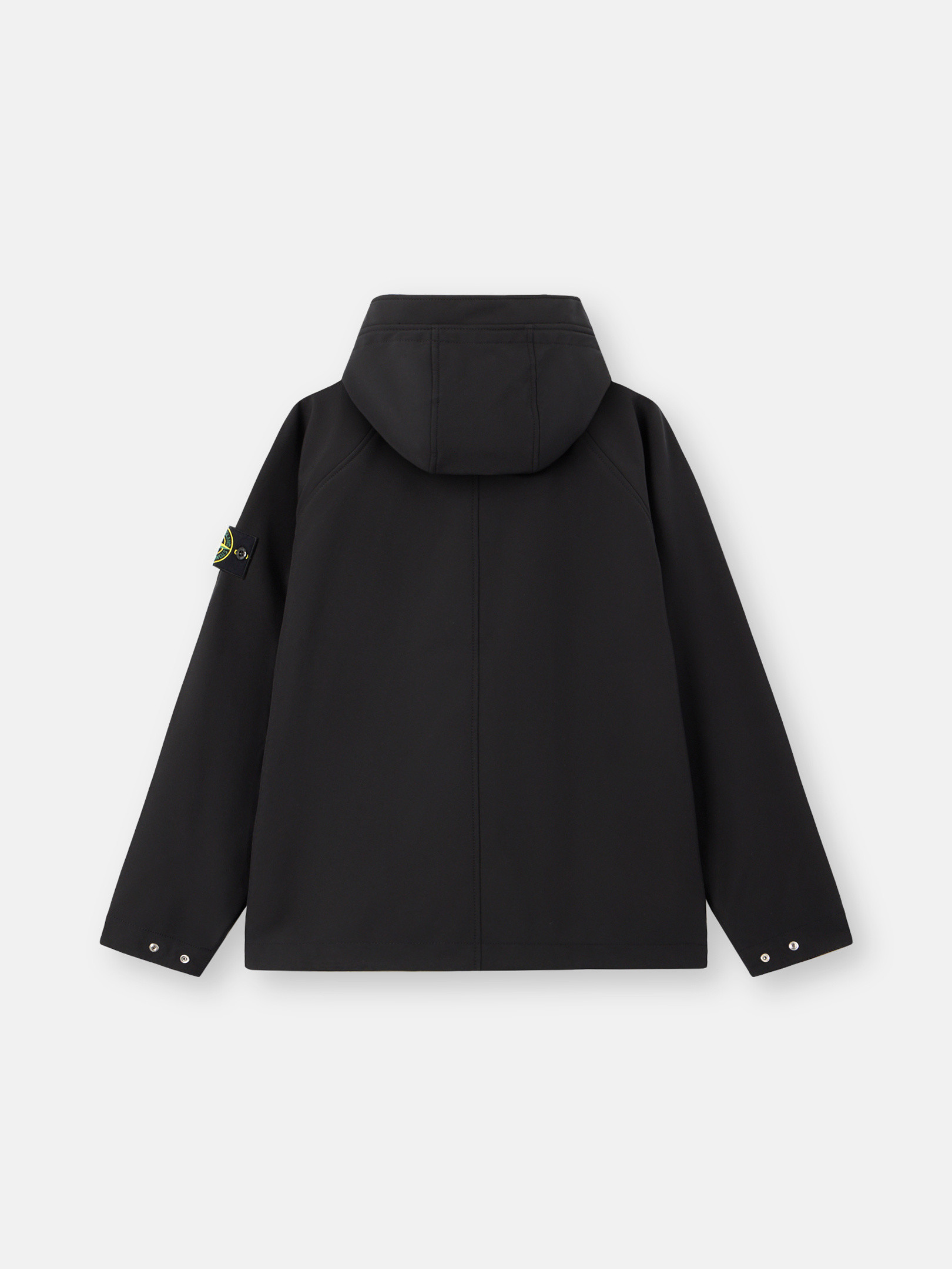 Black Light hooded parka with weather-resistant membrane Q100010