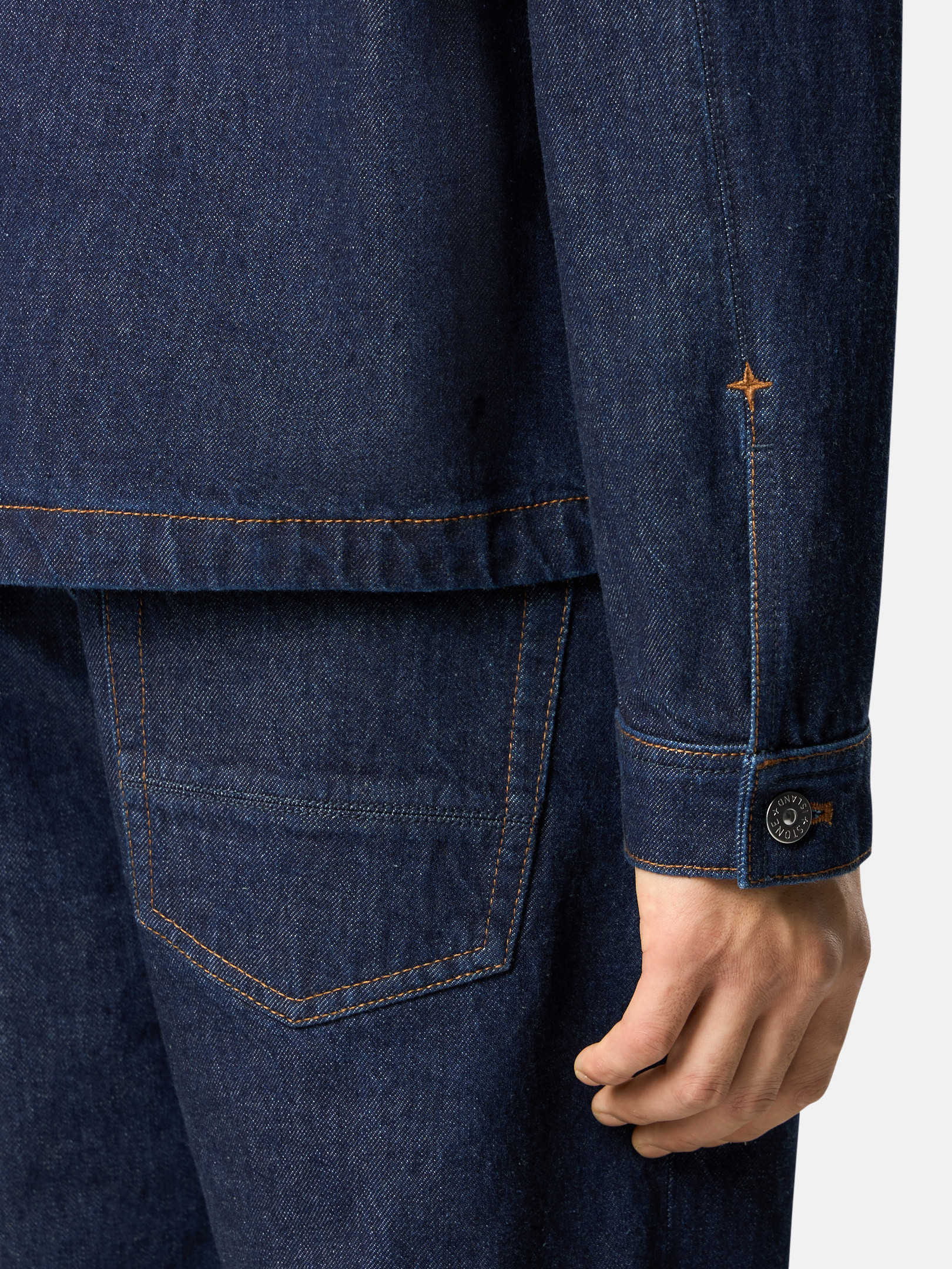 【値下げ】stone  コート Lサイズ Jackal 140sソフトメルトン Pコート （ピーコート）｜L size