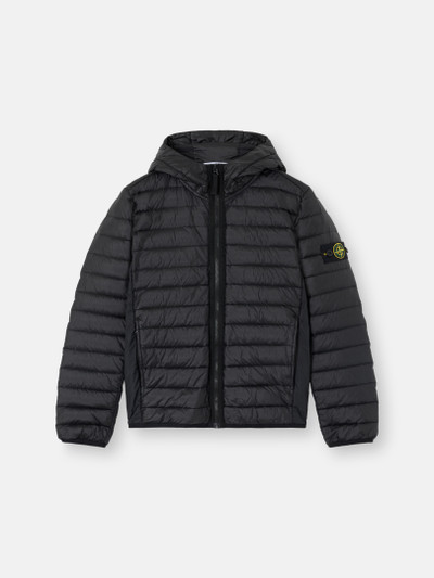 ジャケット・アウター STONE  LOOM WOVEN CHAMBERS Stone Island Green Loom Woven Chambers Down Jacket Stone Island
