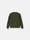 5100009 PURE LIGHT RWS WOOL Verde Militare Stone Island