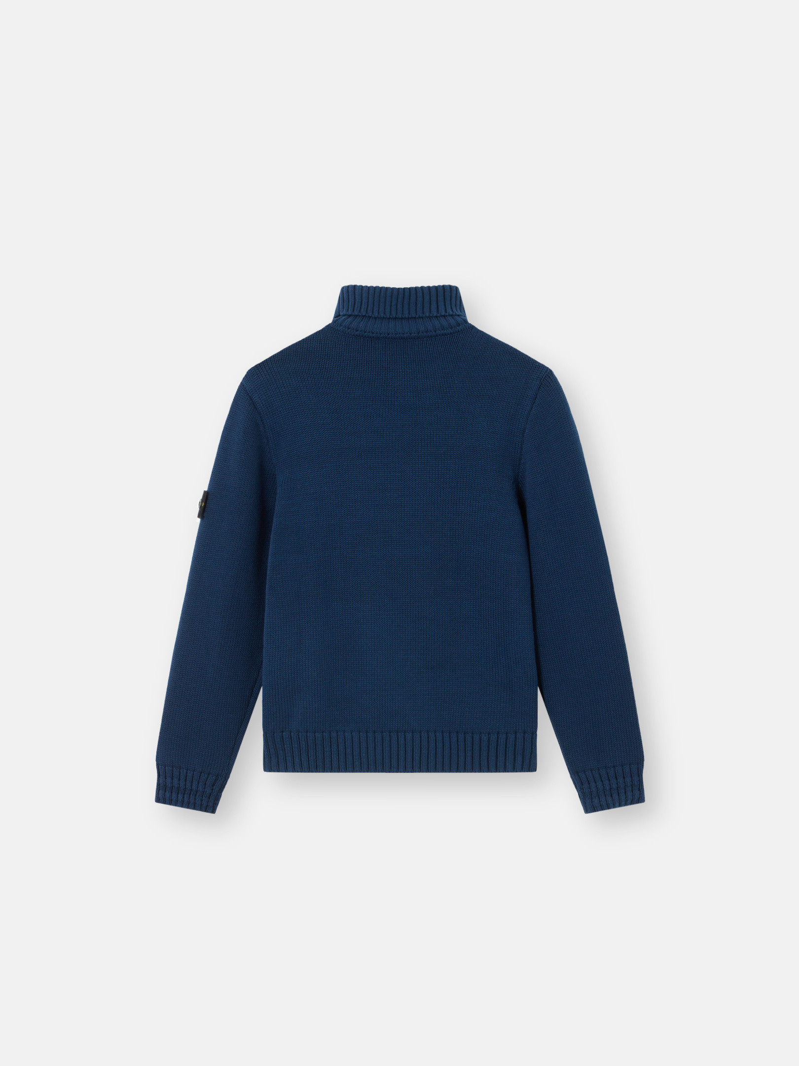 Sweater Stone Island Rollkragen Blau Meeresblau Rollkragenpullover