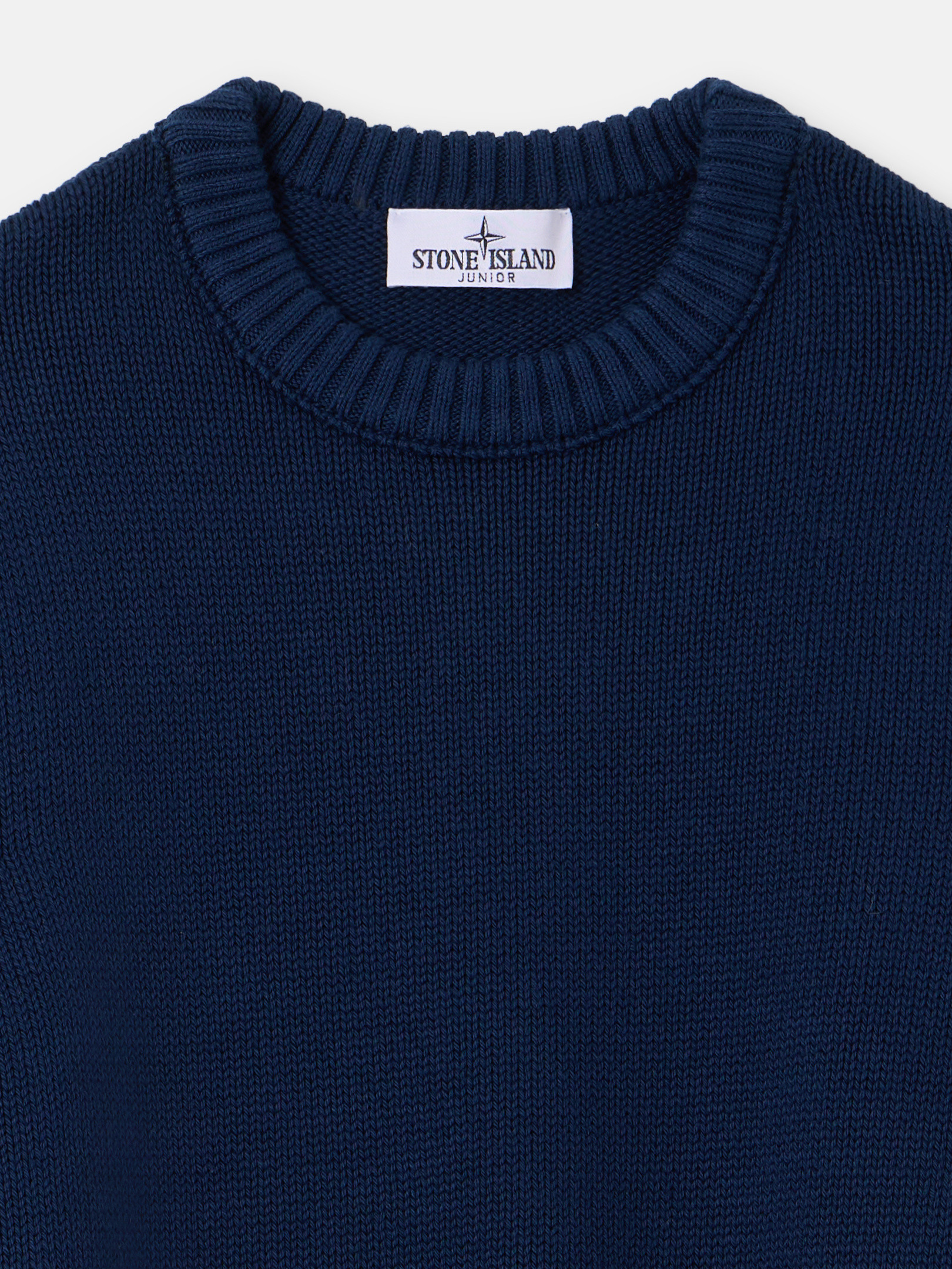 トップス stone  crew neck knit sweater navy Stone Island Crewneck Cotton Sweater | Saks Fifth Avenue
