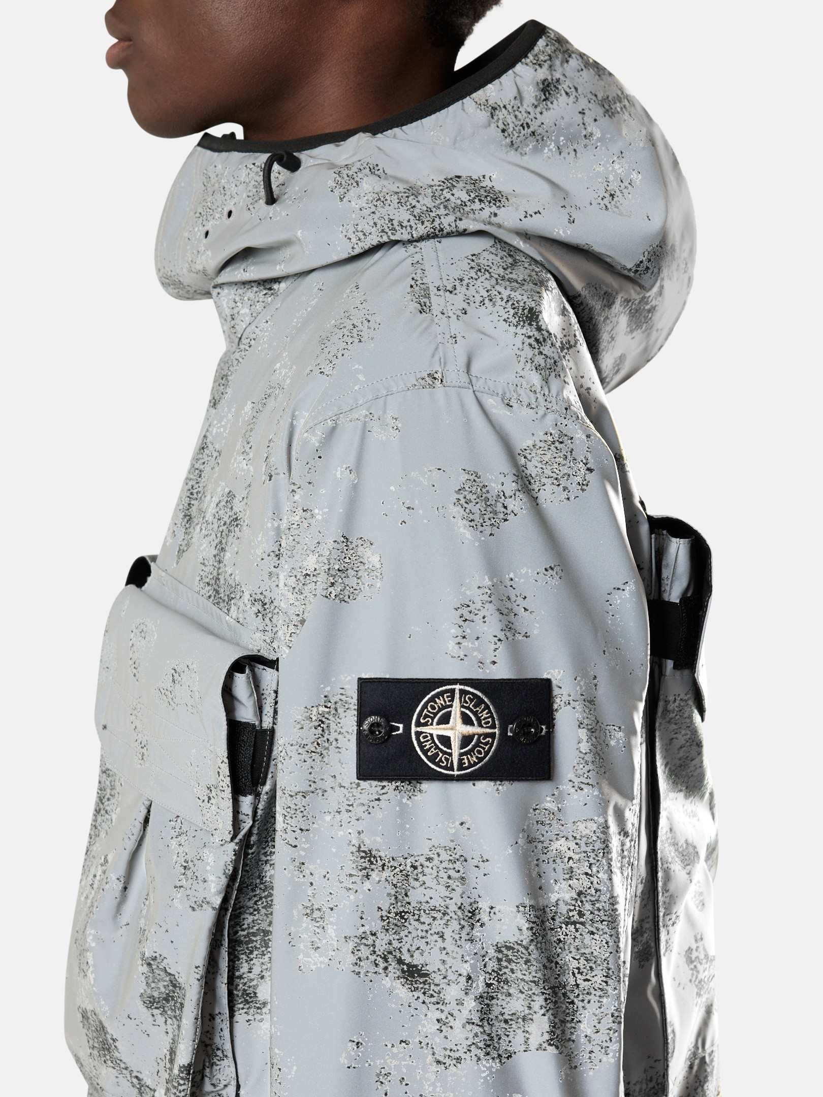 希少ストーンアイランドREFLECTIVE JACKET 4L END. x Stone Island『Traslucent Cover-TC & Plated Reflective