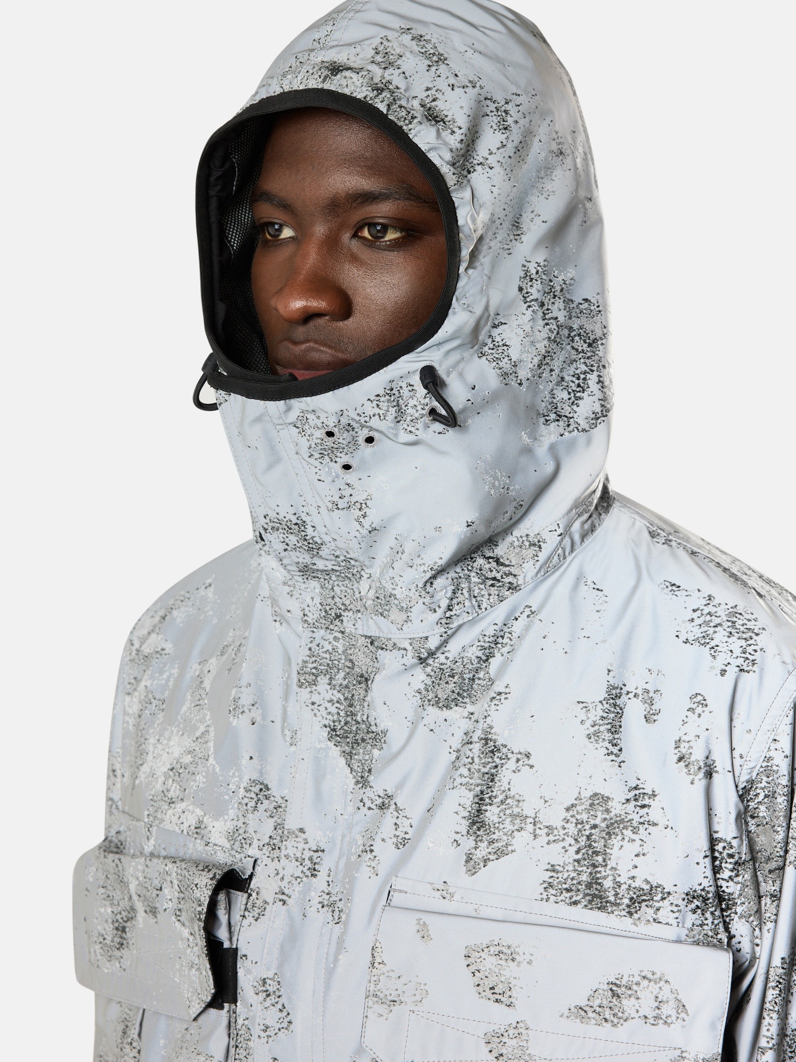 希少ストーンアイランドREFLECTIVE JACKET 4L END. x Stone Island『Traslucent Cover-TC & Plated Reflective