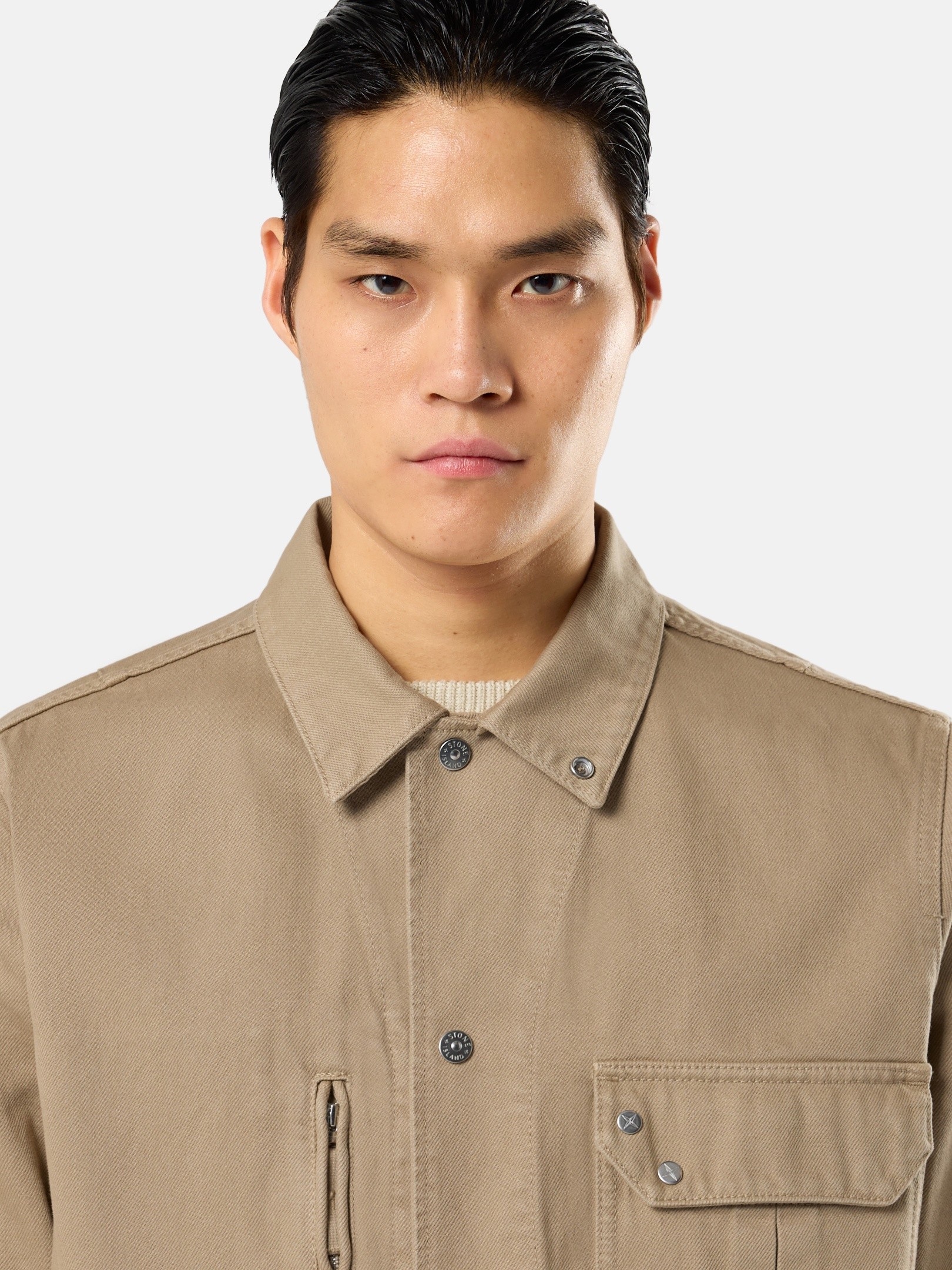 オーバーシャツ・シャツジャケット・メンズ | Stone Island