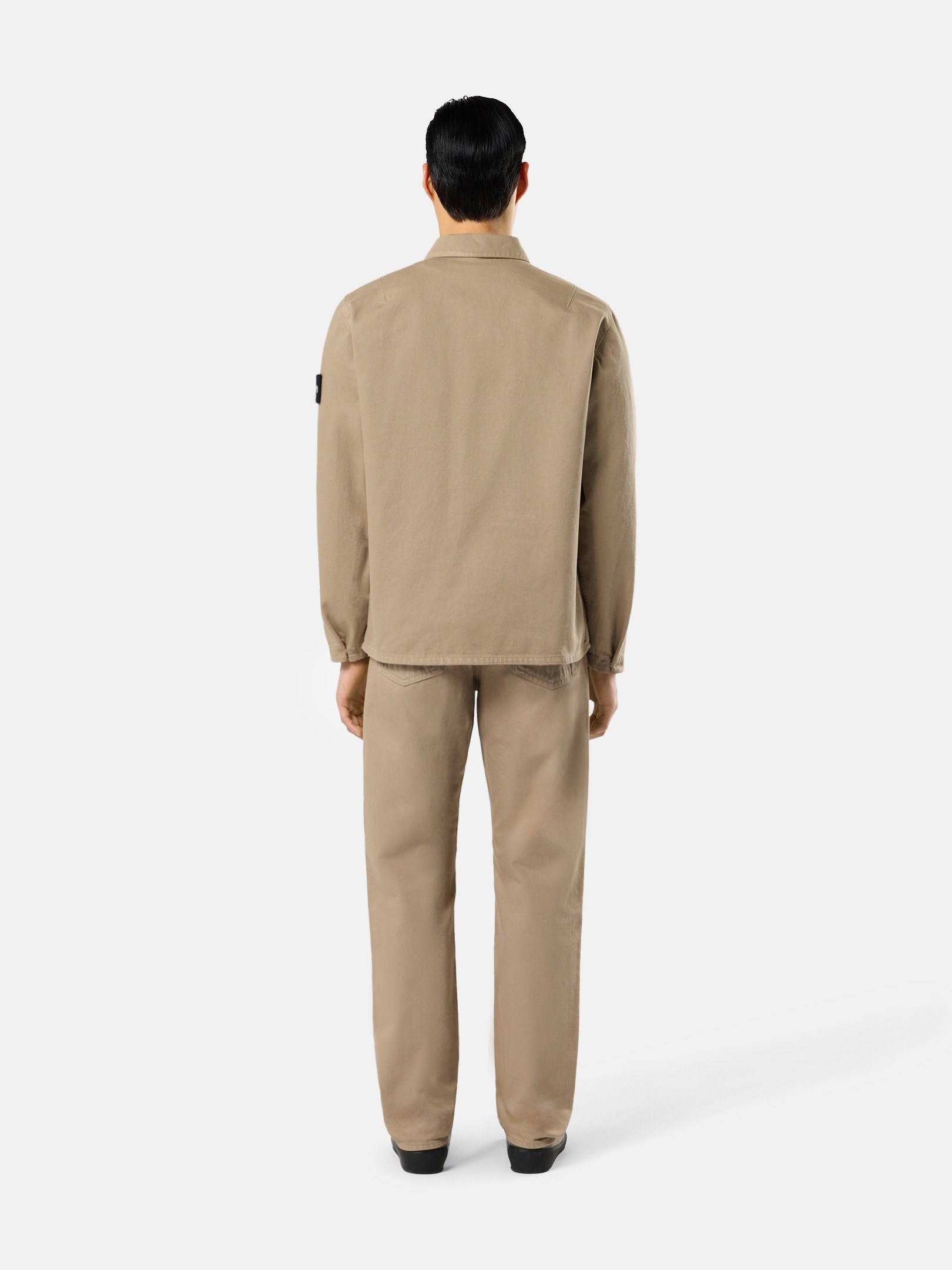 Desert Comfort-fit overshirt with snap fastening 1200001 LIGHT 