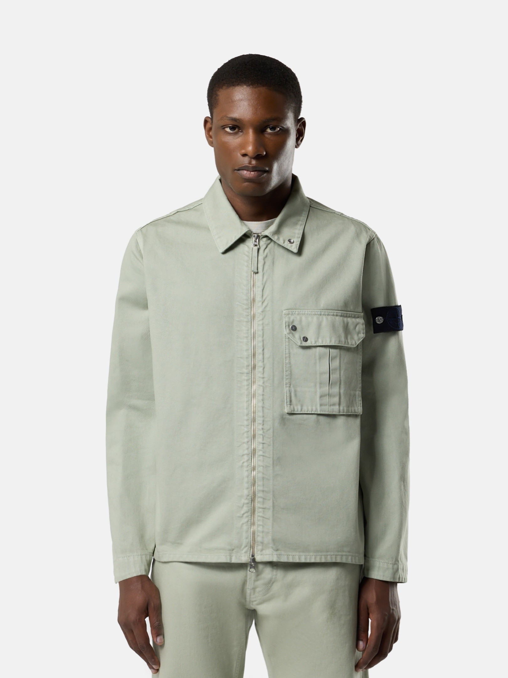 メンズ オーバーシャツ ウール/コットン | Stone Island 公式
